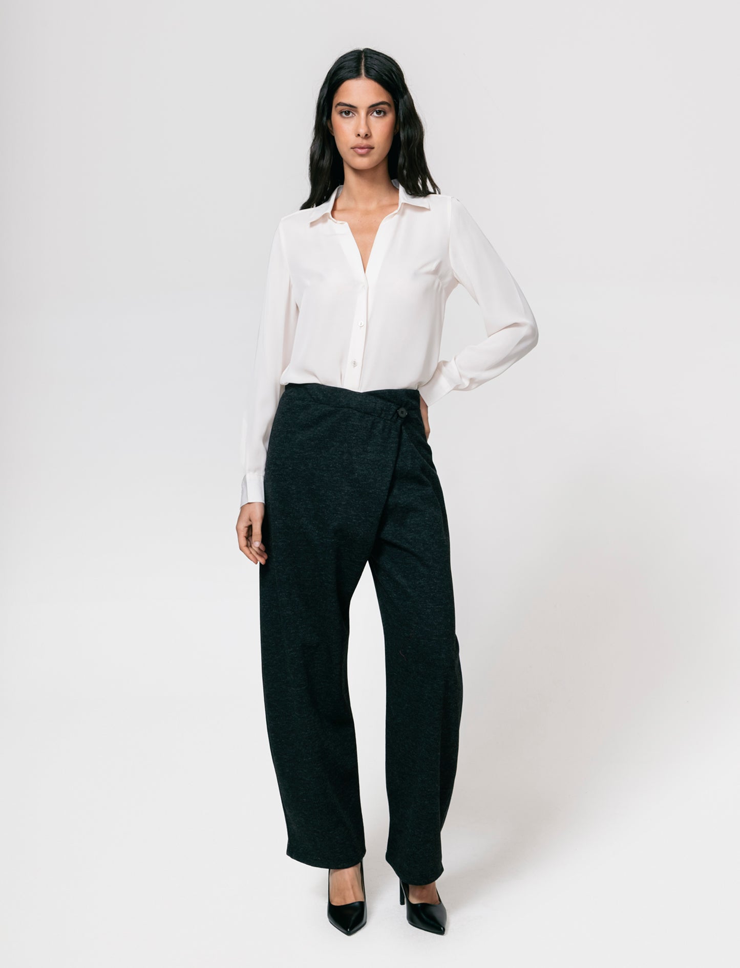 Pantalone in maglia - Nero