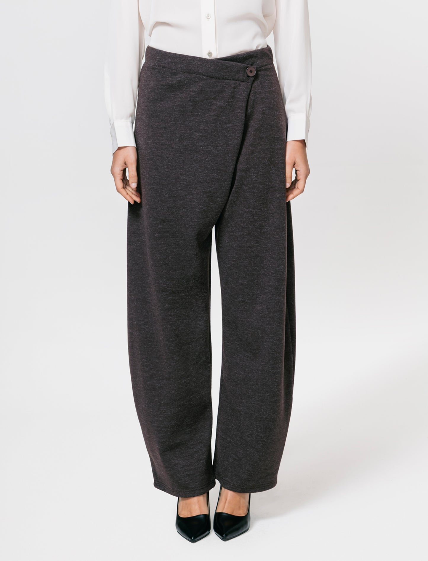 Pantalone in maglia - Moro