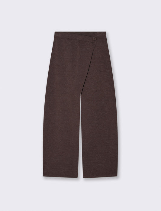 Pantalone in maglia - Moro