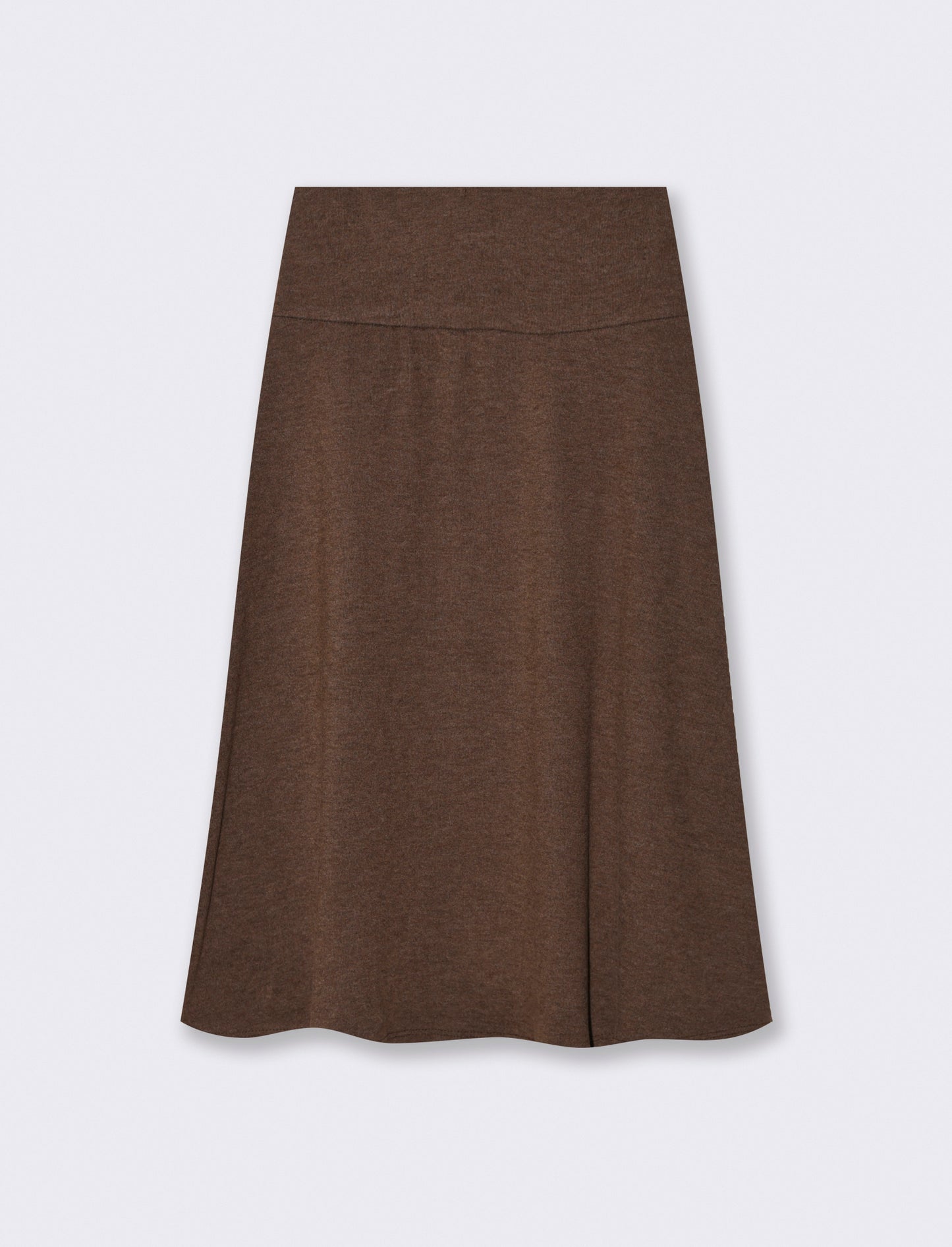 Gonna midi in maglia - Moro