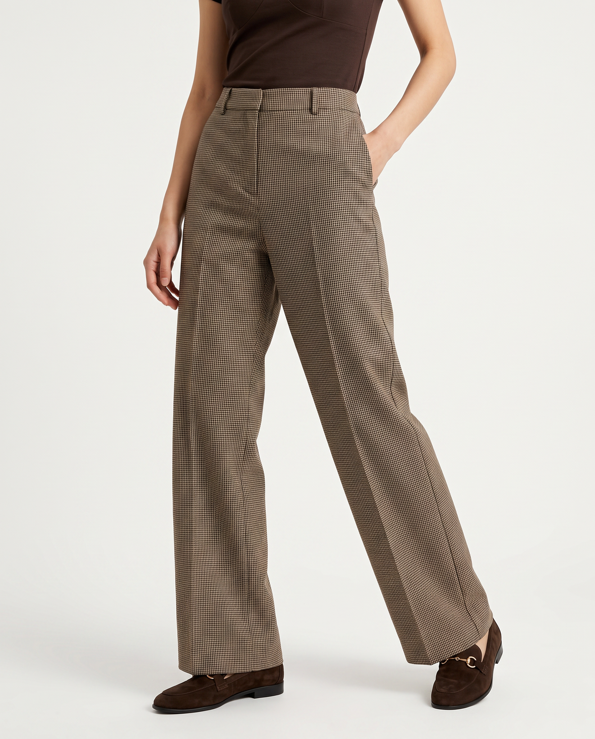 Elegant and Versatile Pleated Pants - 