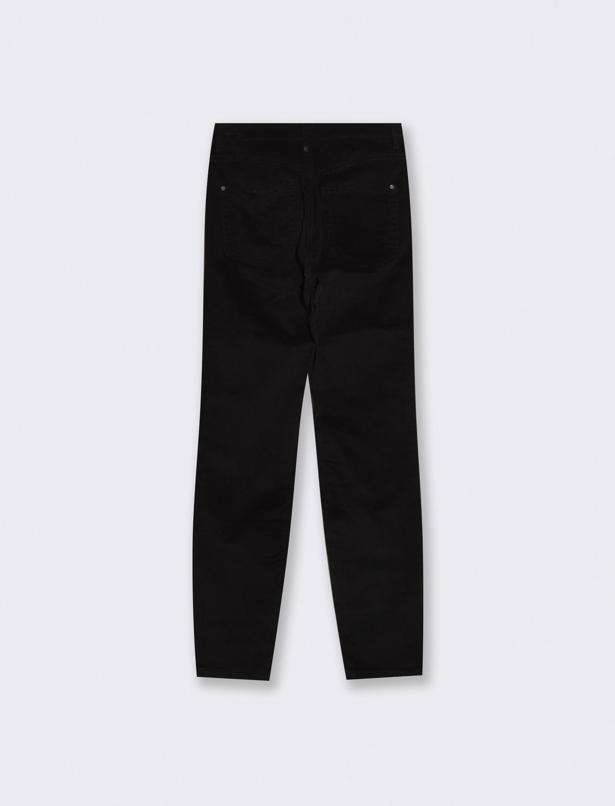 Regular waist skinny pants - Black