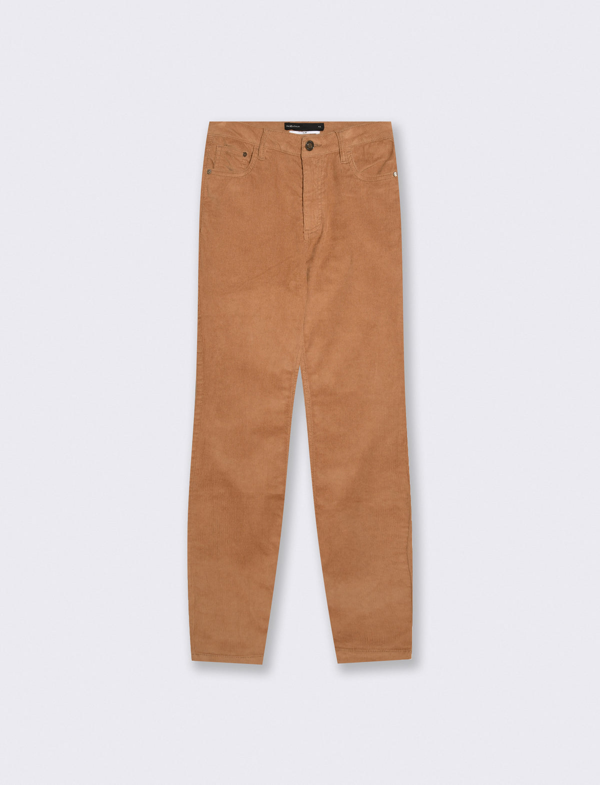 Pantalone skinny con vita regolare - Cammello
