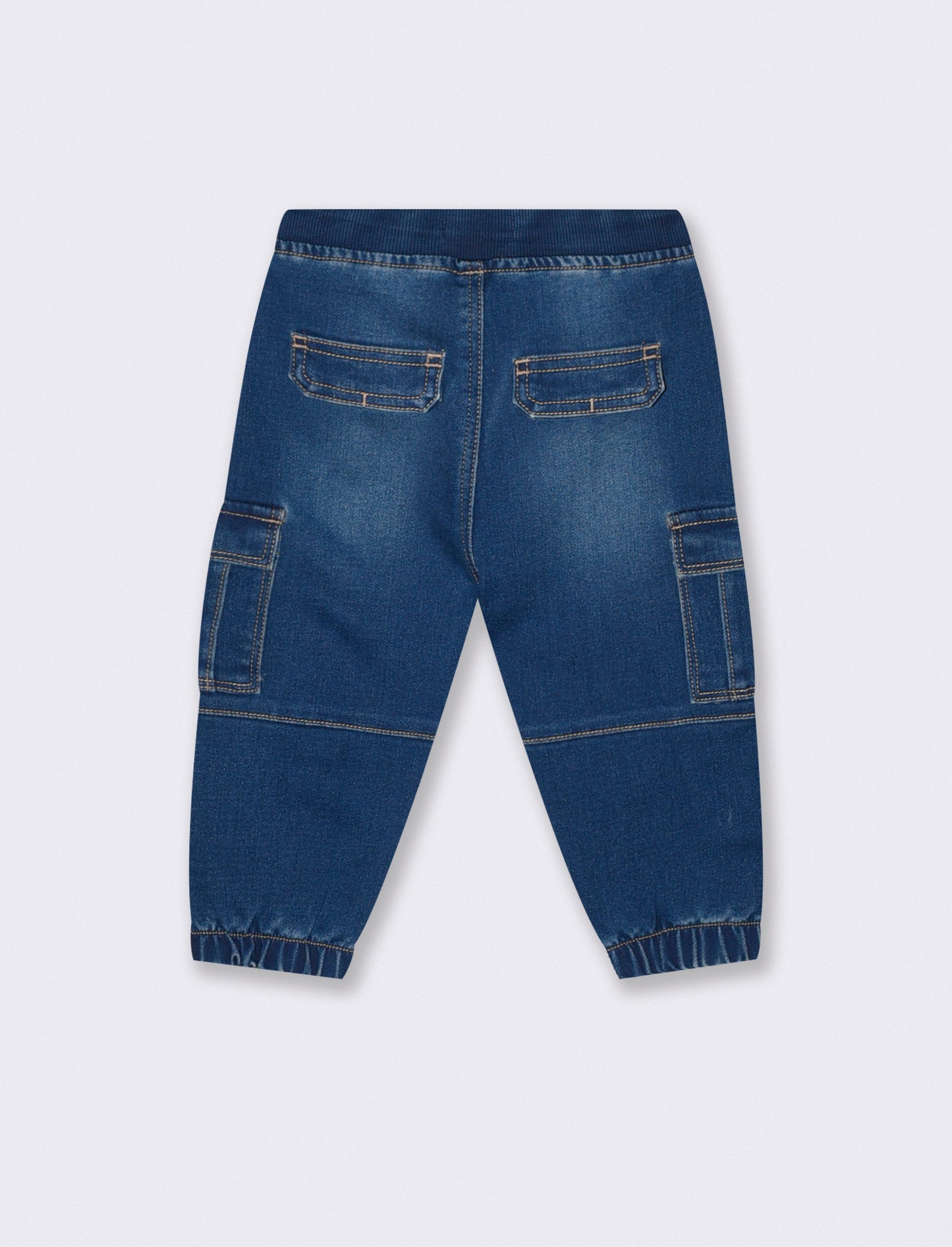 Pantaloni effetto denim ampi e comodi - Denim