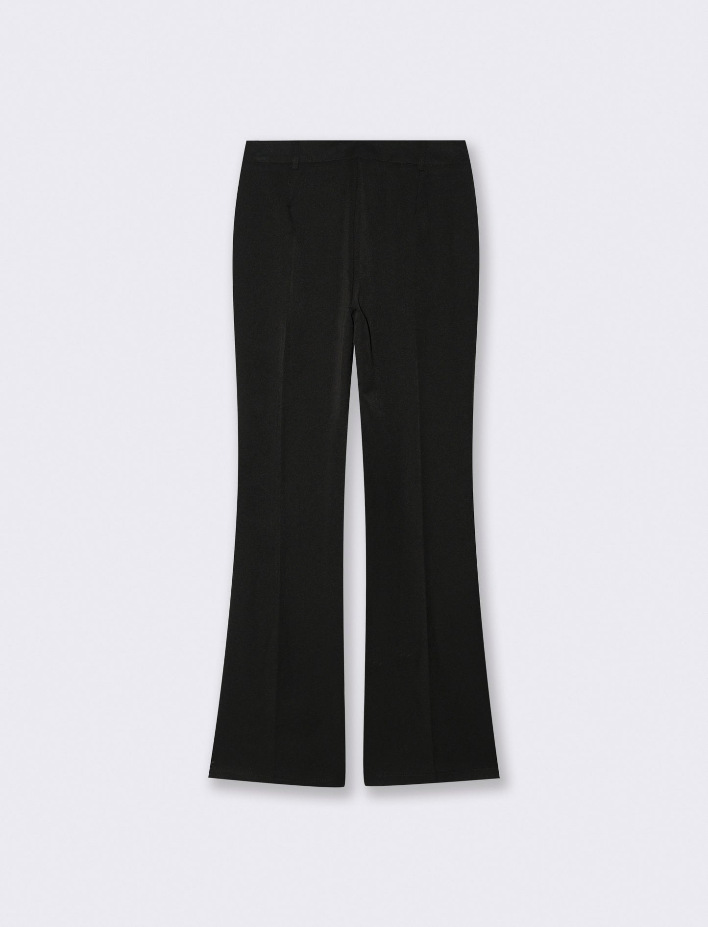 Pantalone chiusura uomo con gamba a zampa - Nero