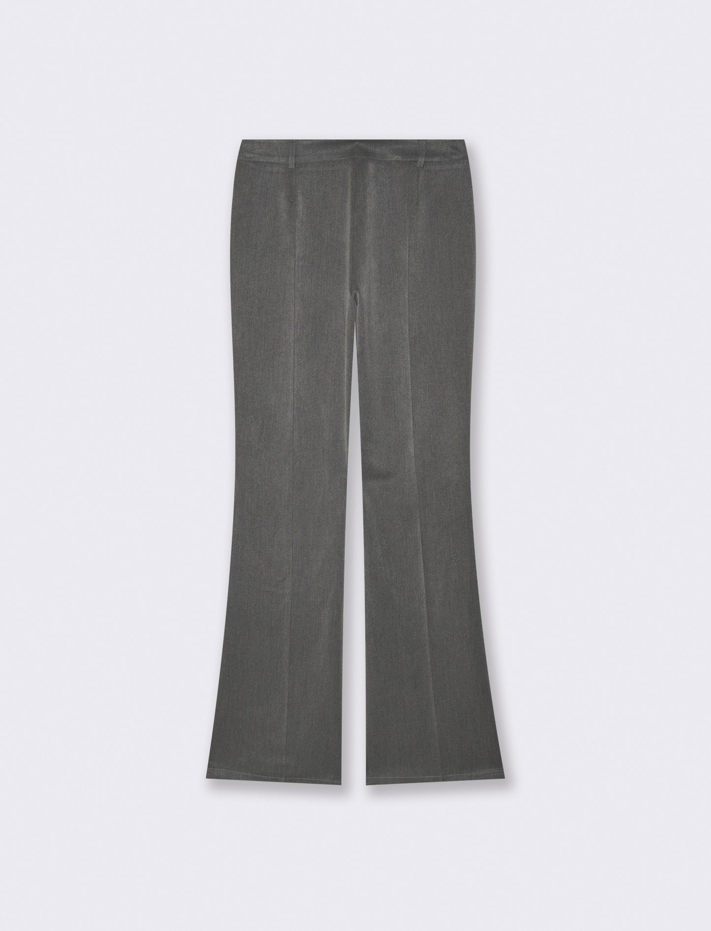Pantalone chiusura uomo con gamba a zampa - Grigio