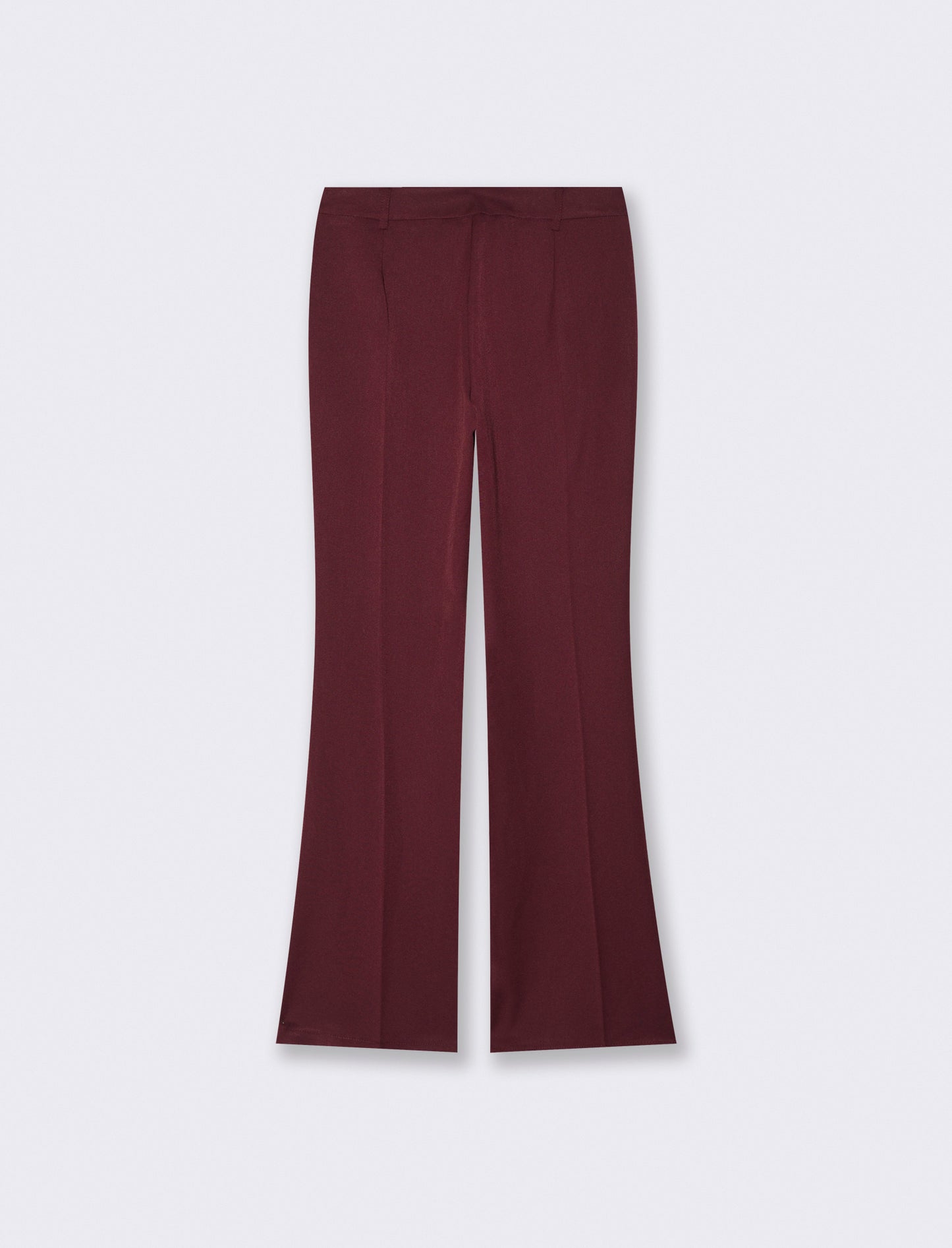 Pantalone chiusura uomo con gamba a zampa - Bordeaux