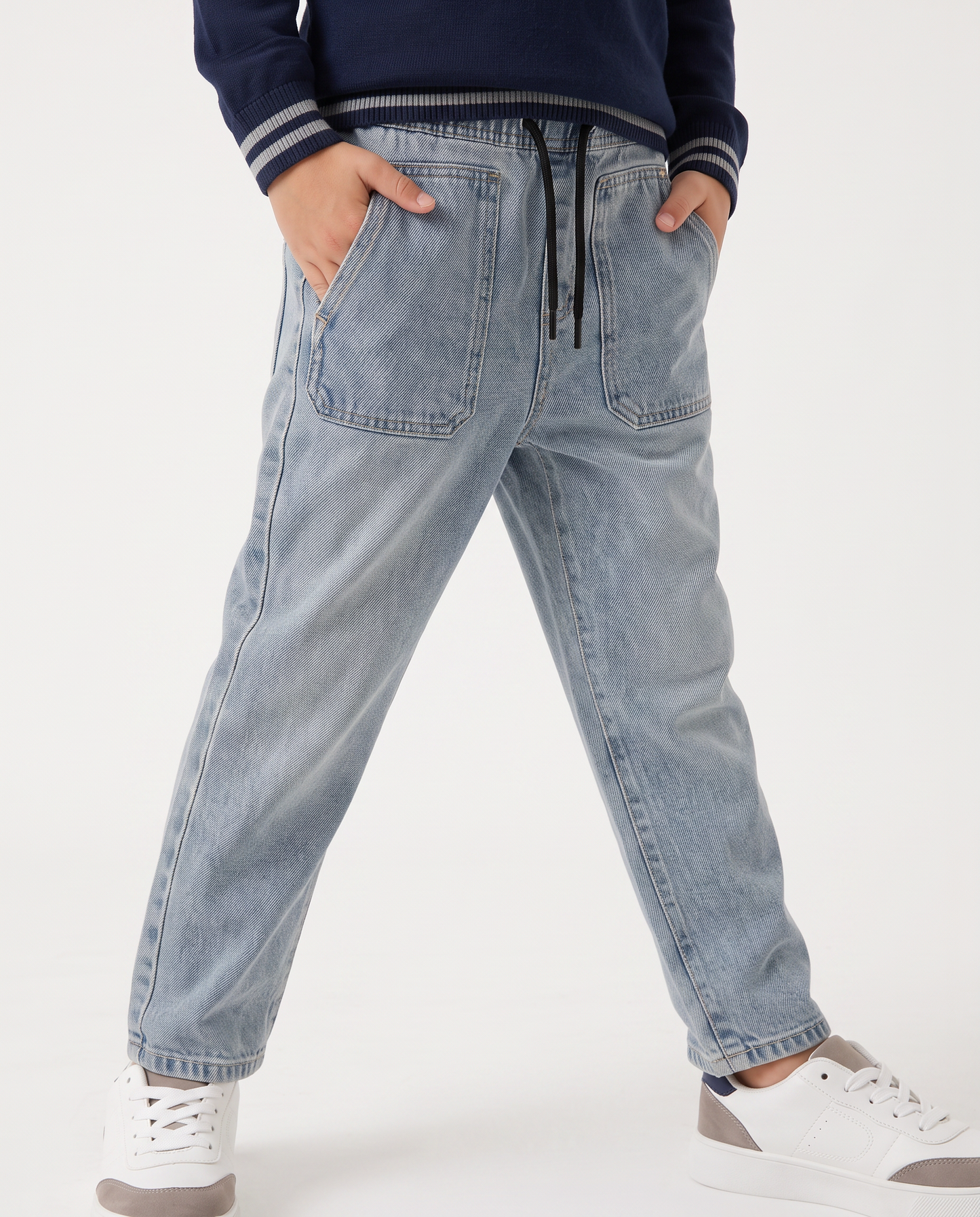 Jeans jogger comodi e alla moda - Denim