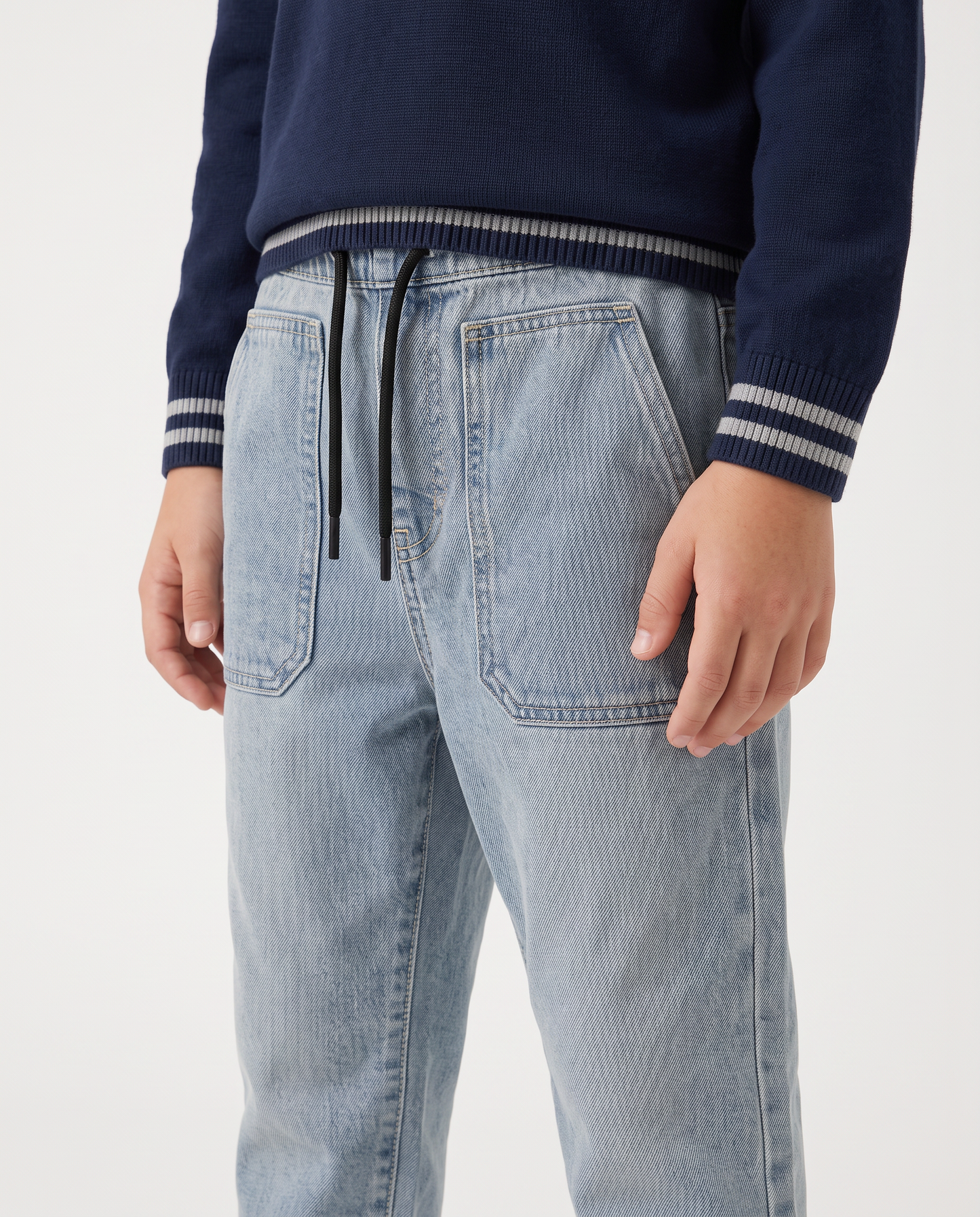 Jeans jogger comodi e alla moda - Denim