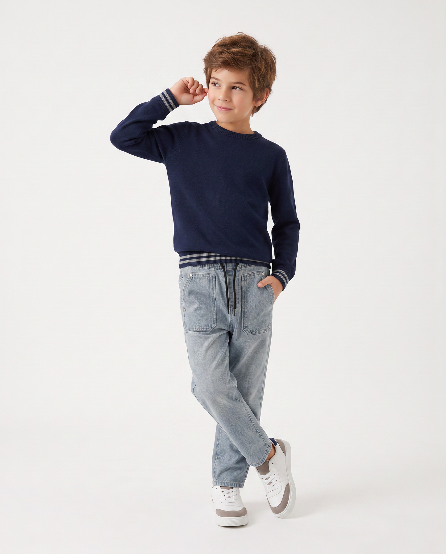 Jeans jogger comodi e alla moda - Denim
