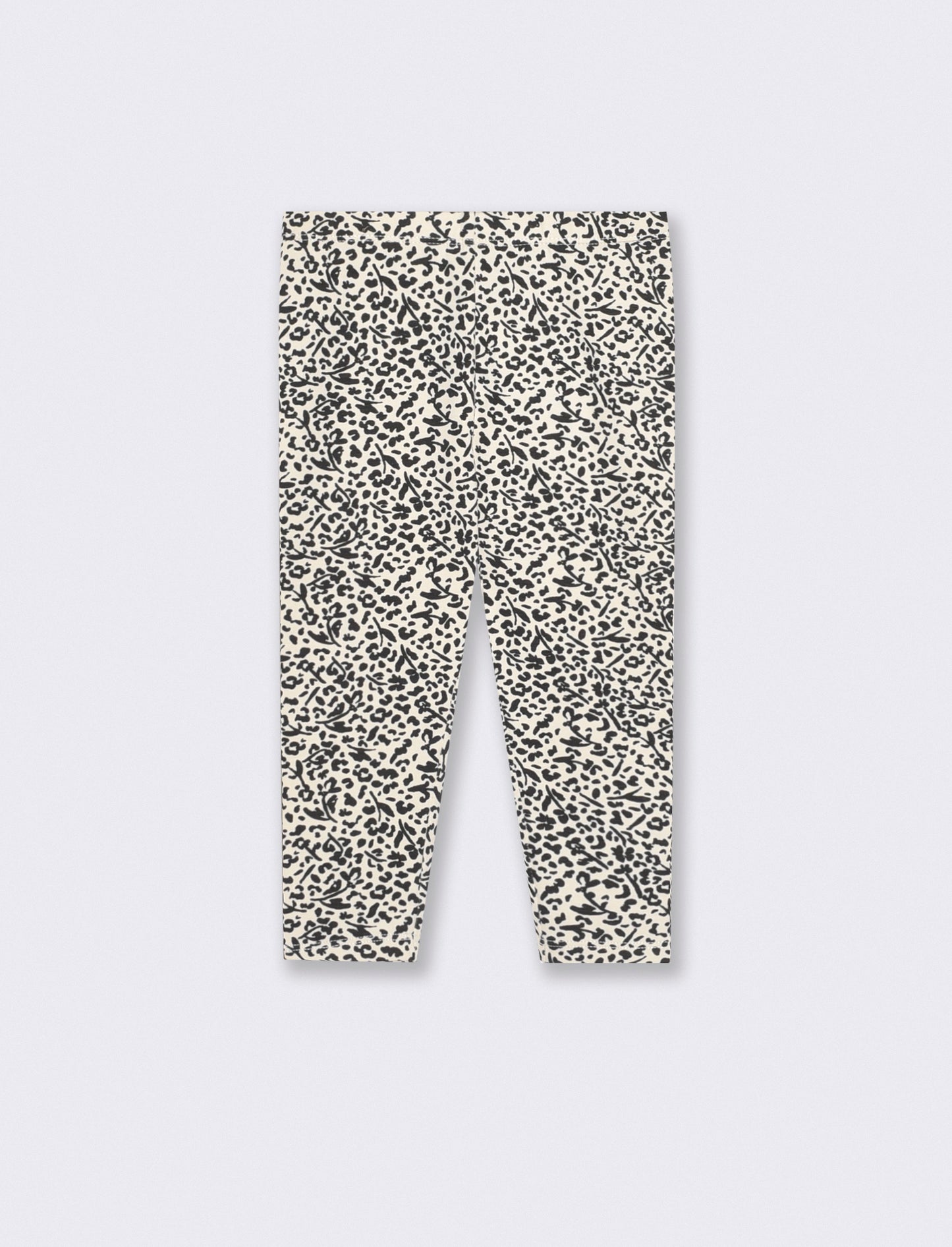 Cotton stretch leggings with pattern - Multicolor