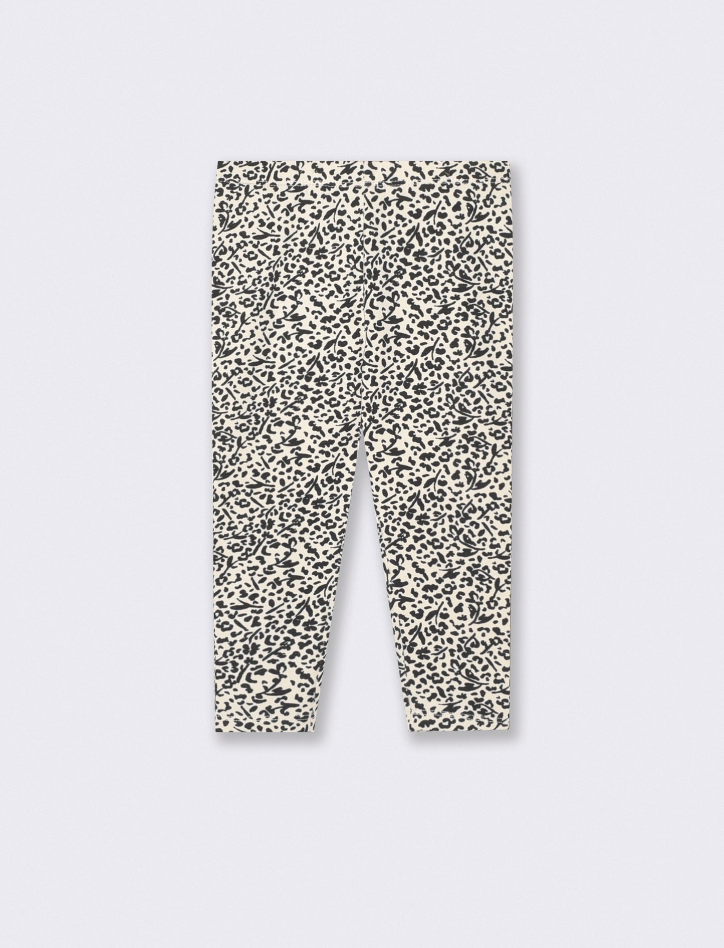 Cotton stretch leggings with pattern - Multicolor