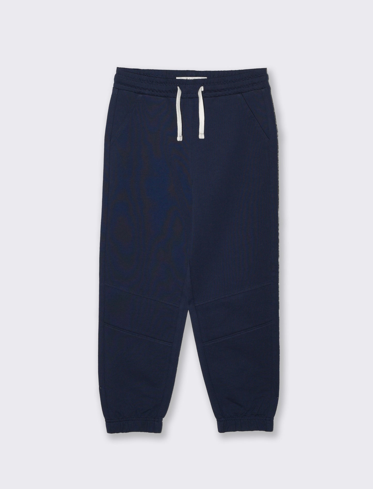 Comfortable and practical cotton jogger pants - Blue