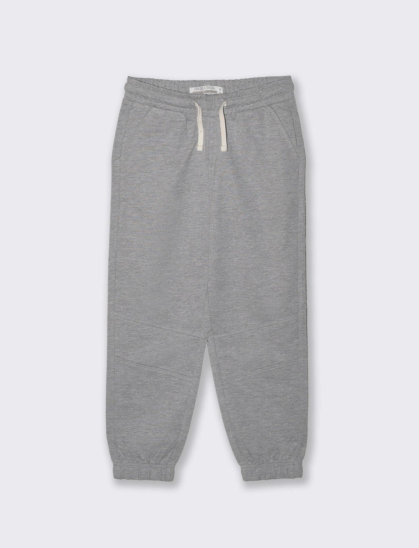 Comfortable and practical cotton jogger pants - Grey