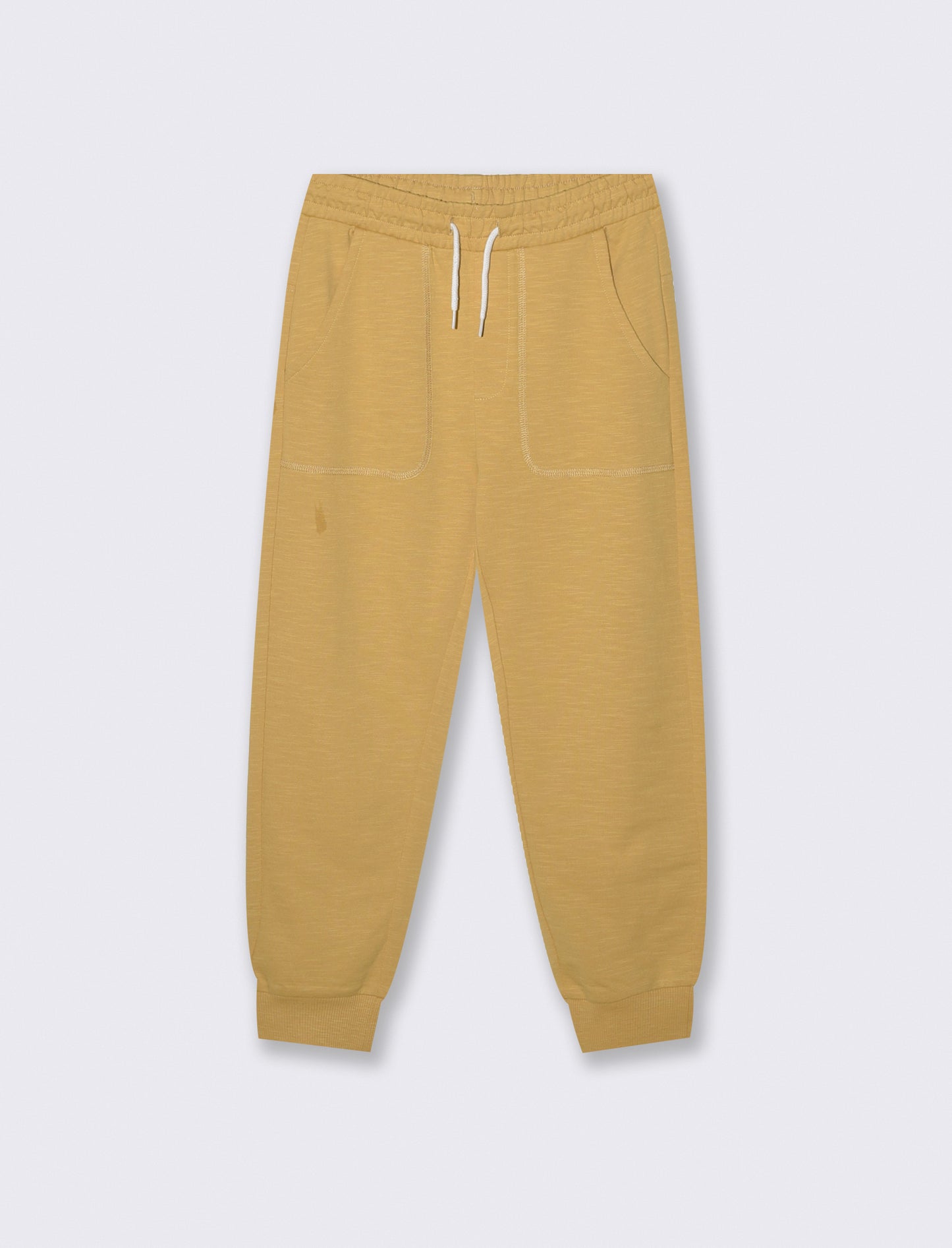 Jogger Comfort in Marled Cotton - Yellow
