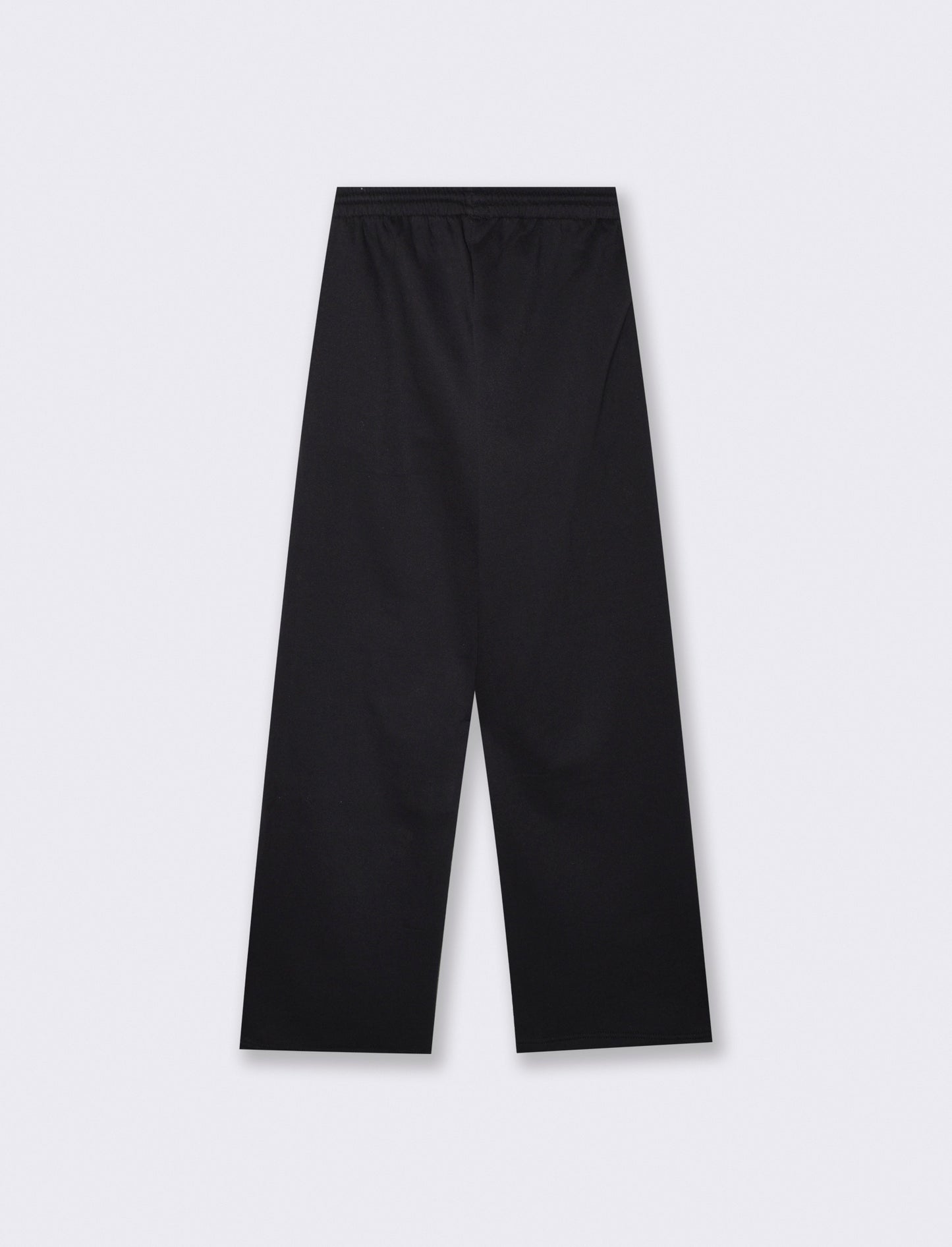 Pantafitness con elastico e tasche laterali - Nero