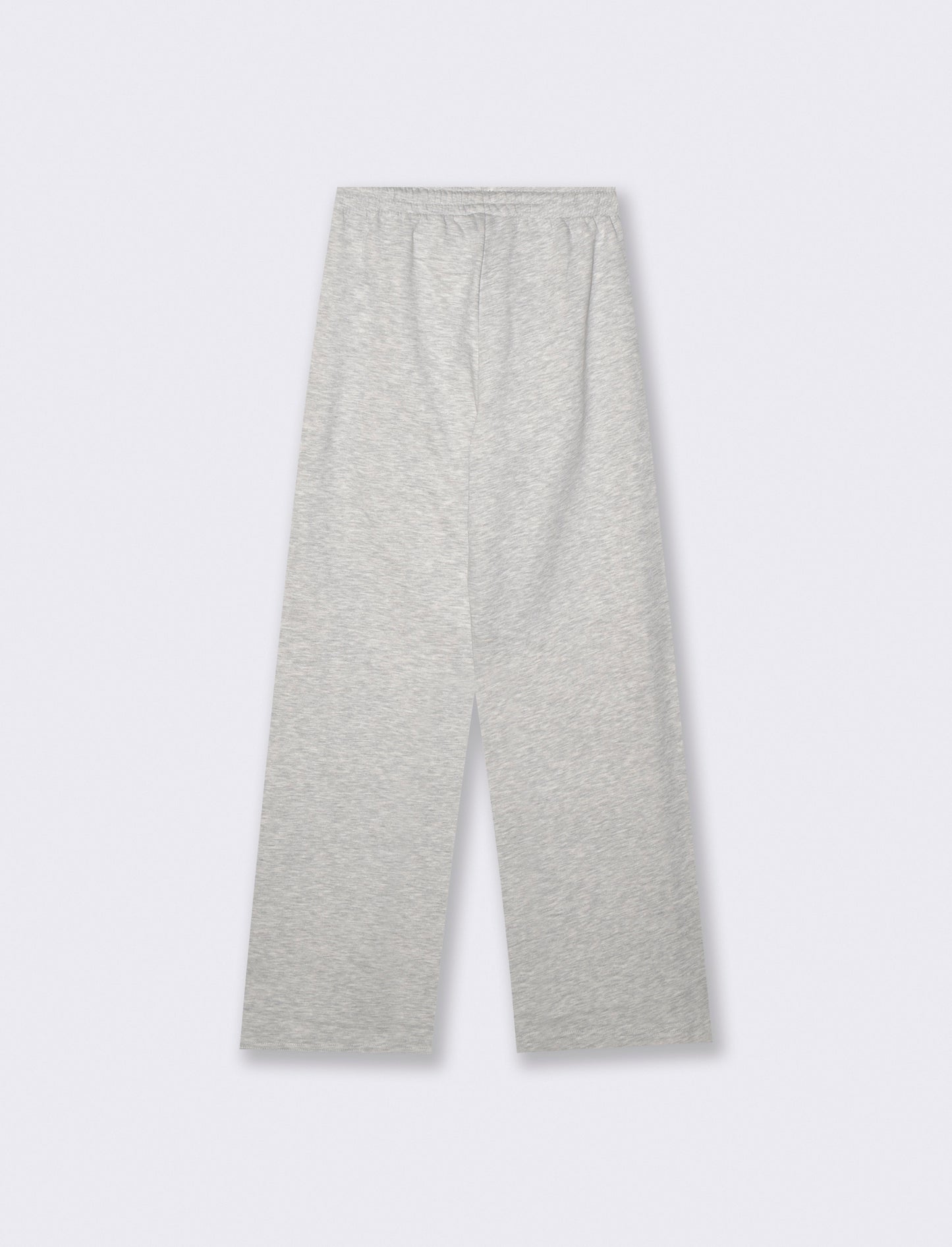 Pantafitness con elastico e tasche laterali - Grigio chiaro mel.