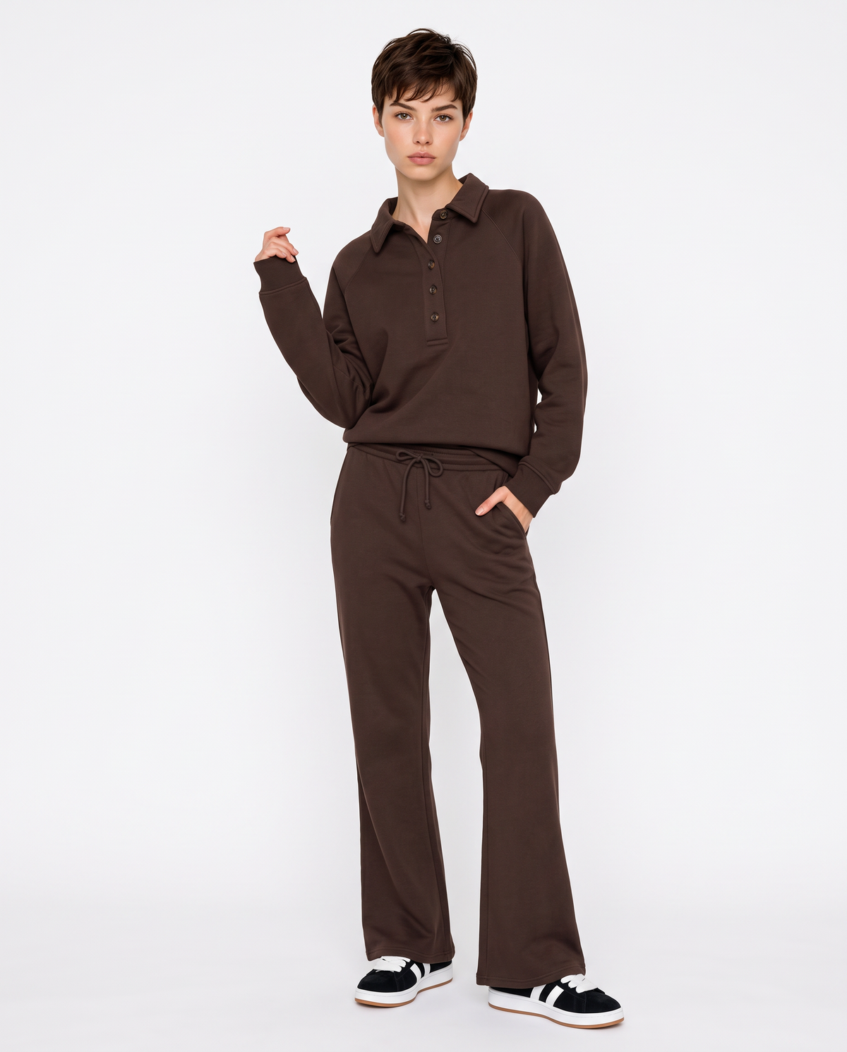 Pantafitness Flare con coulisse ed elastico - Moro
