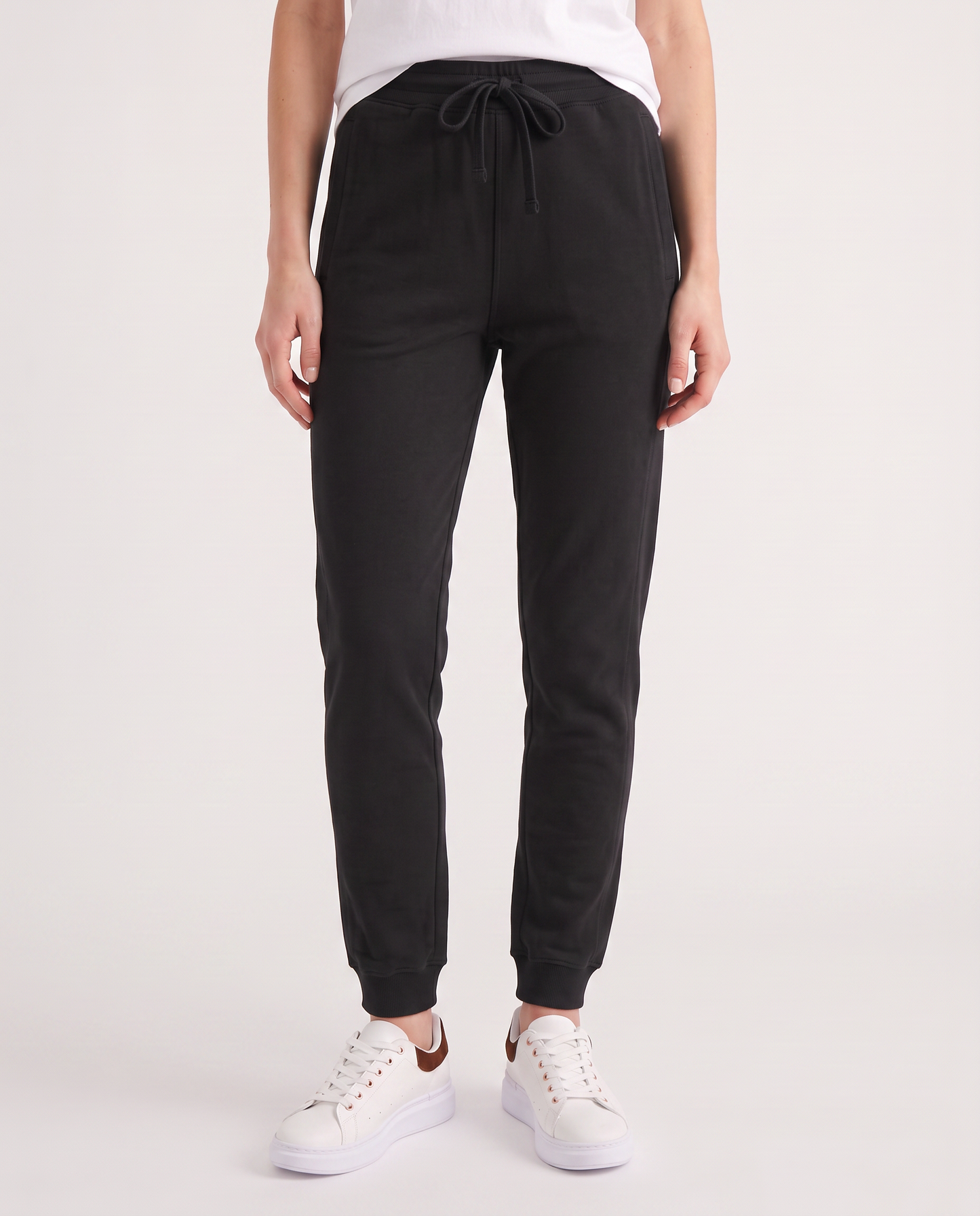 Pantafitness Slim con Coulisse ed Elastico - Nero