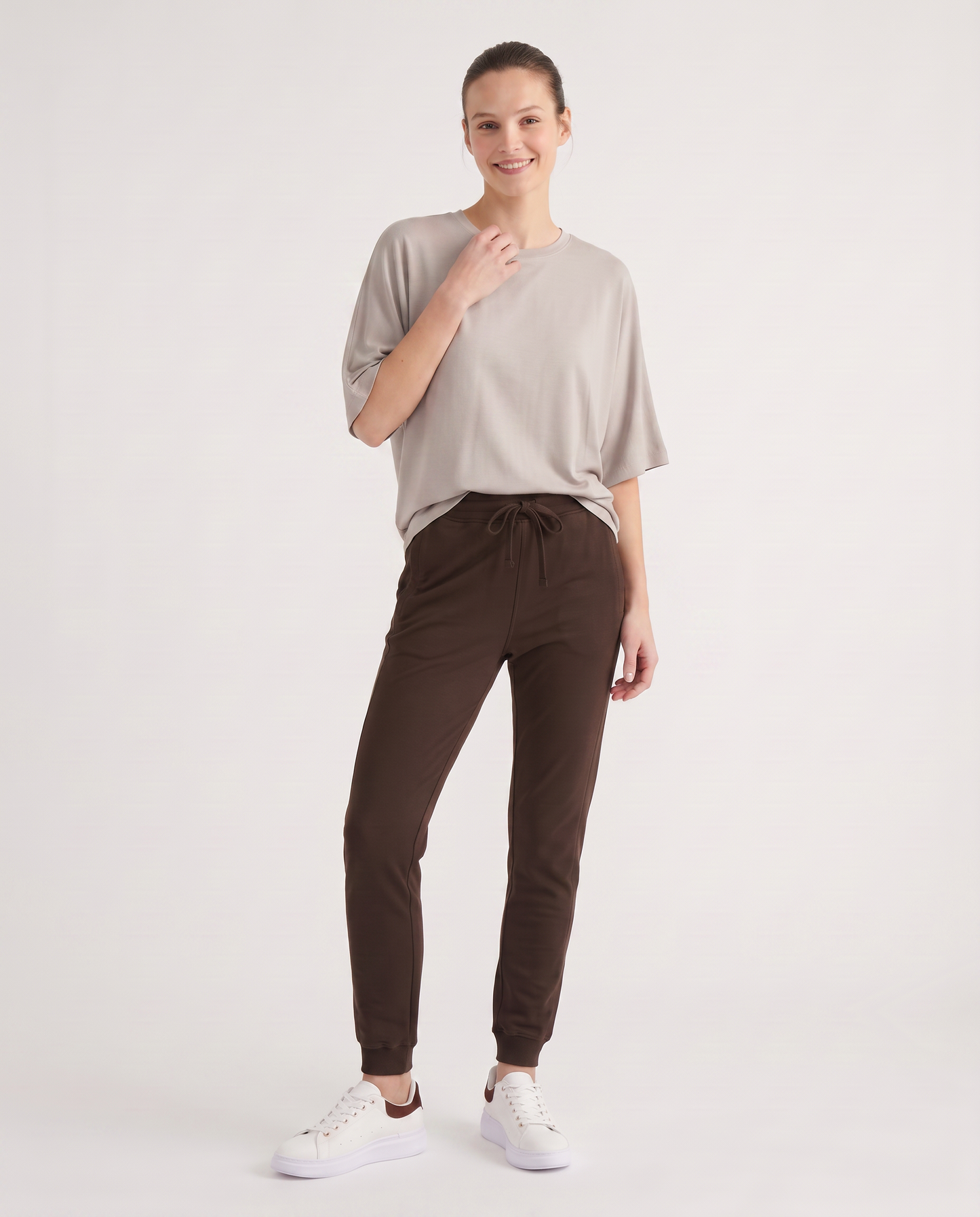 Pantafitness Slim con Coulisse ed Elastico - Moro
