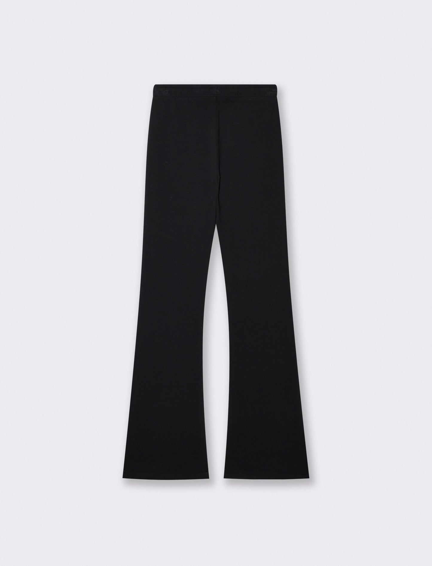 Pantafitness flare con coulisse in vita - Nero