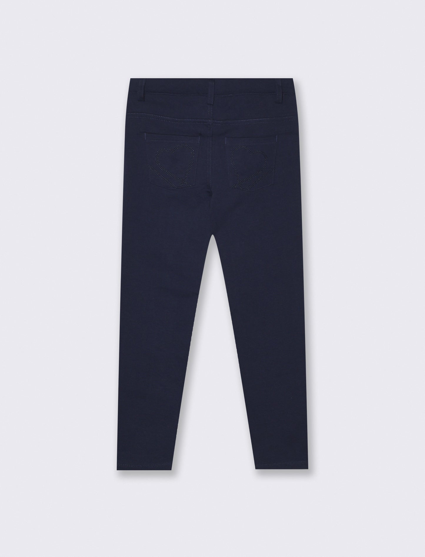 Pantaloni skinny in felpa French Terry - Blu