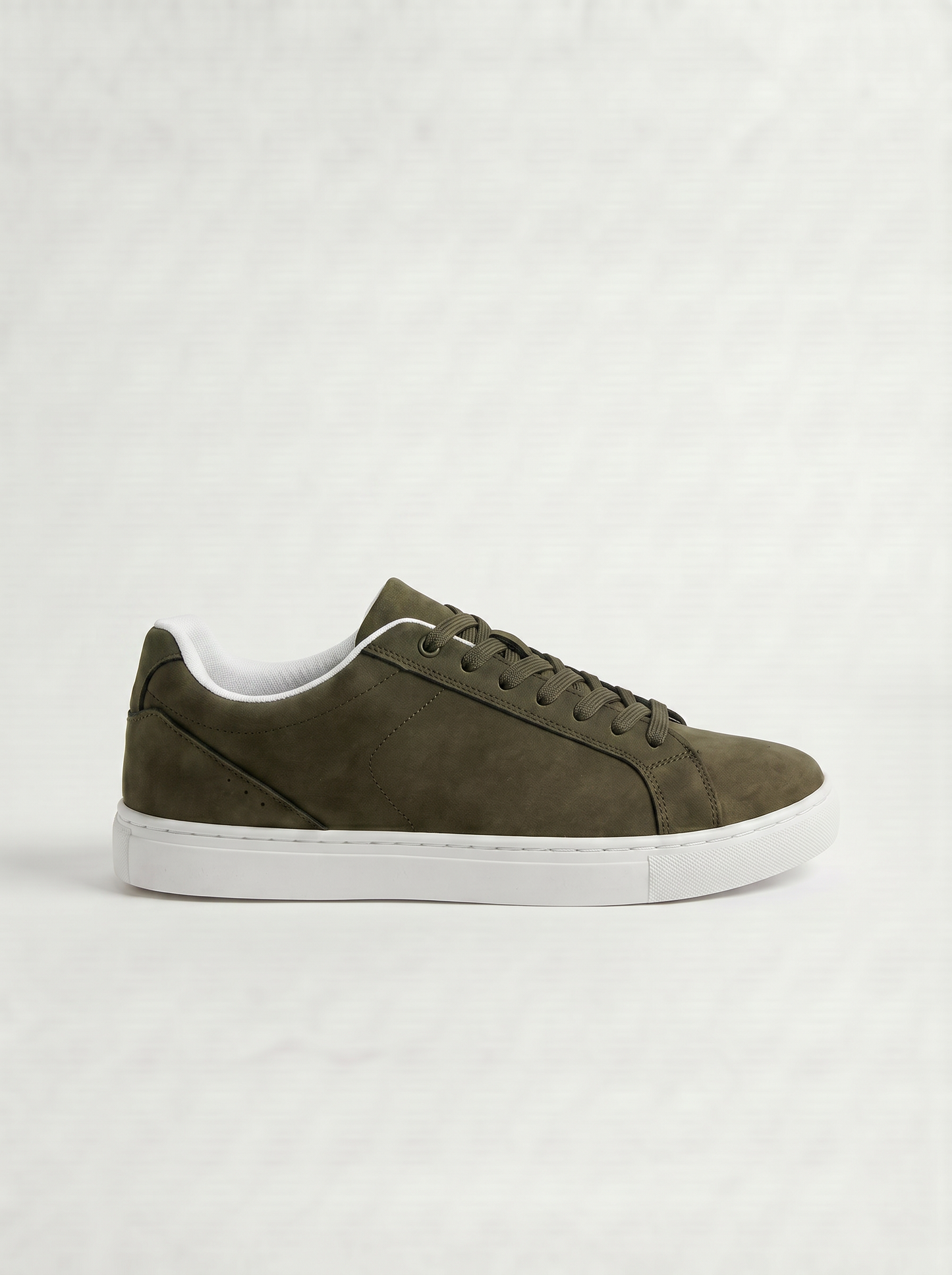 Sneakers minimal da uomo in poliuretano - Verde