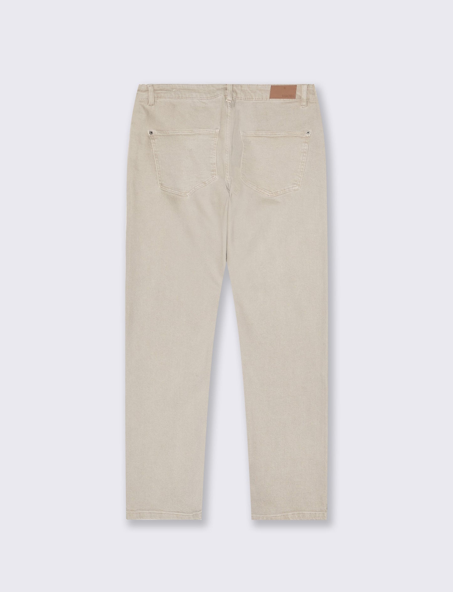 Pantaloni slim fit 5 tasche comfort - Beige