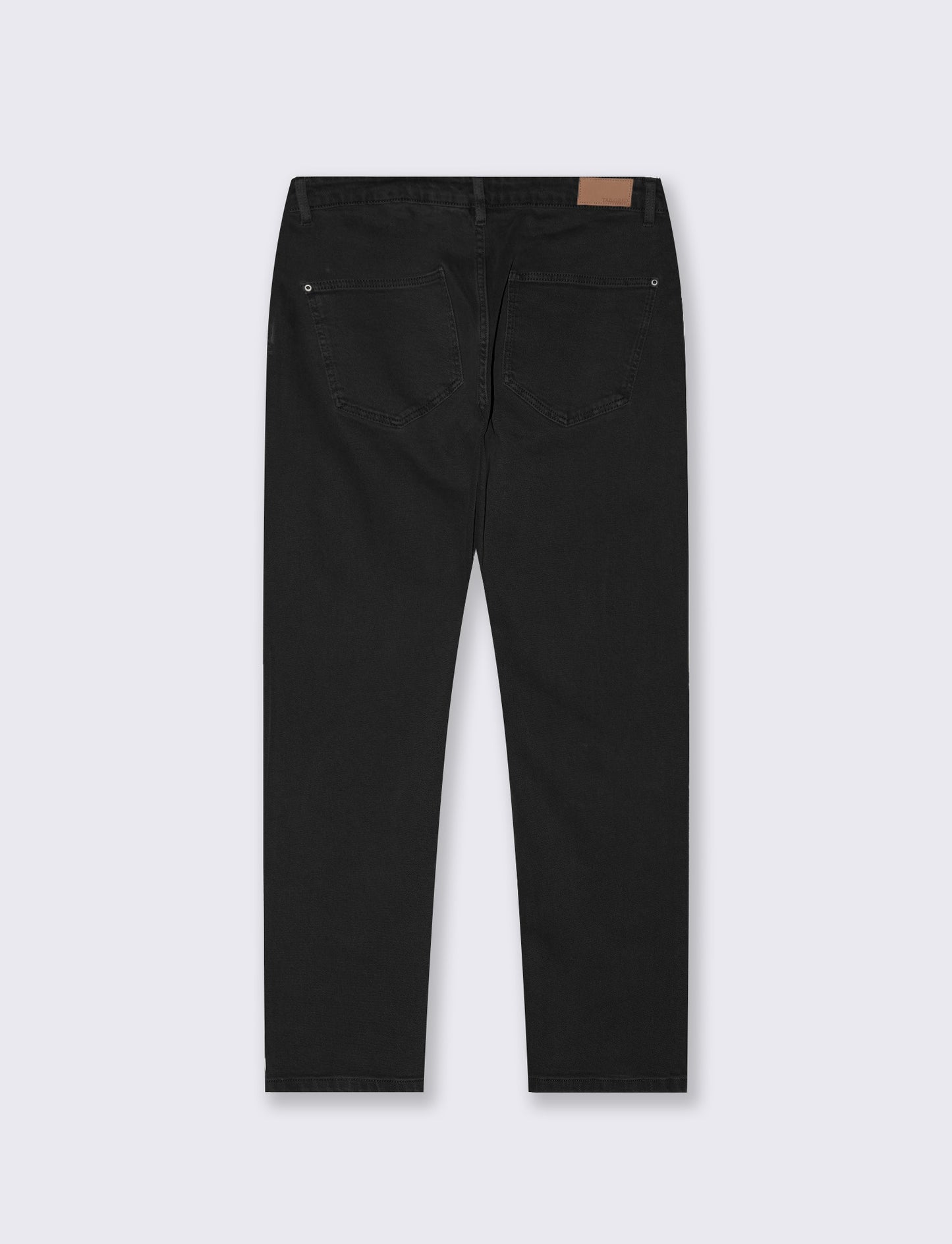 Slim fit 5-pocket comfort pants - Black