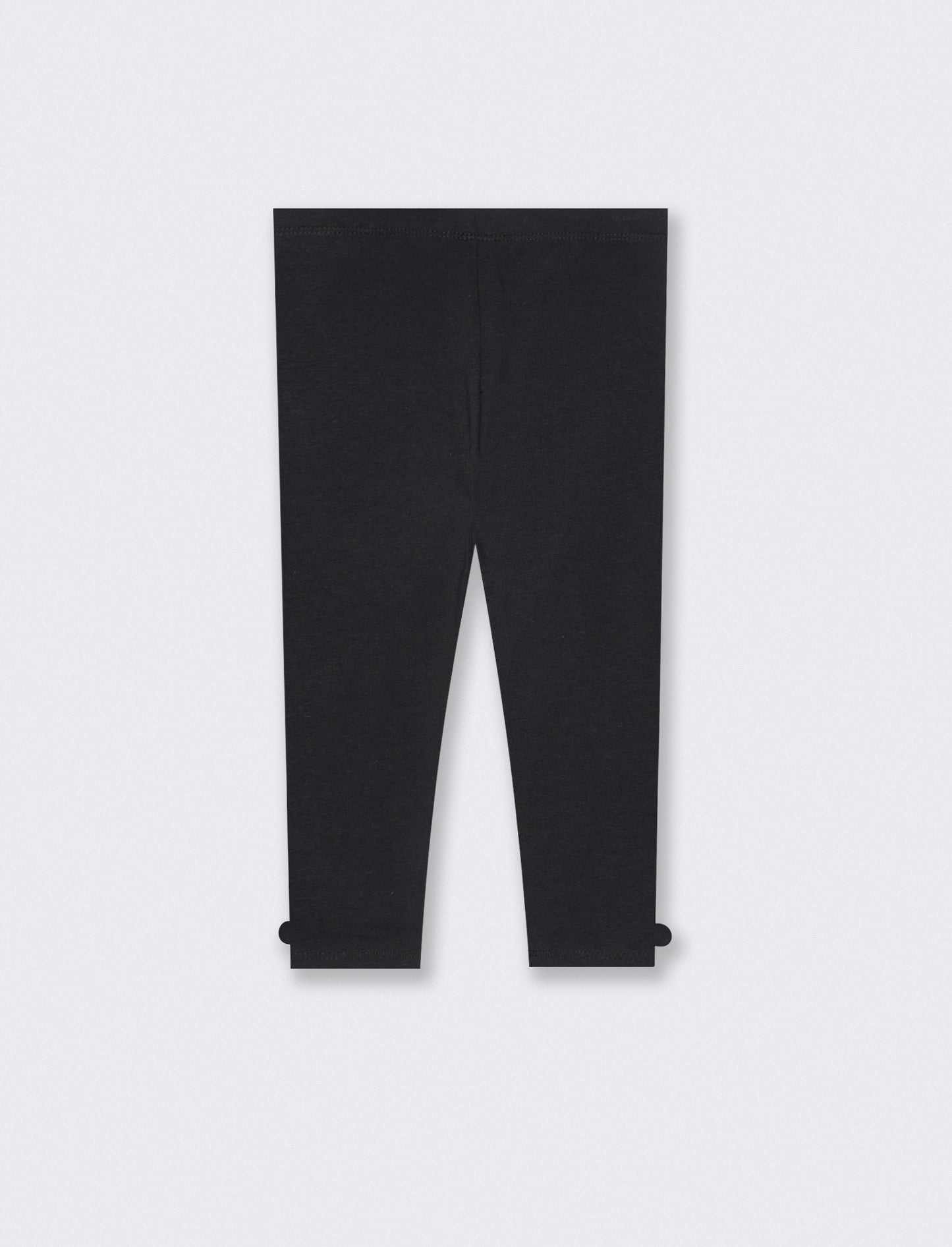Comfortable and Versatile Cotton Leggings - Black