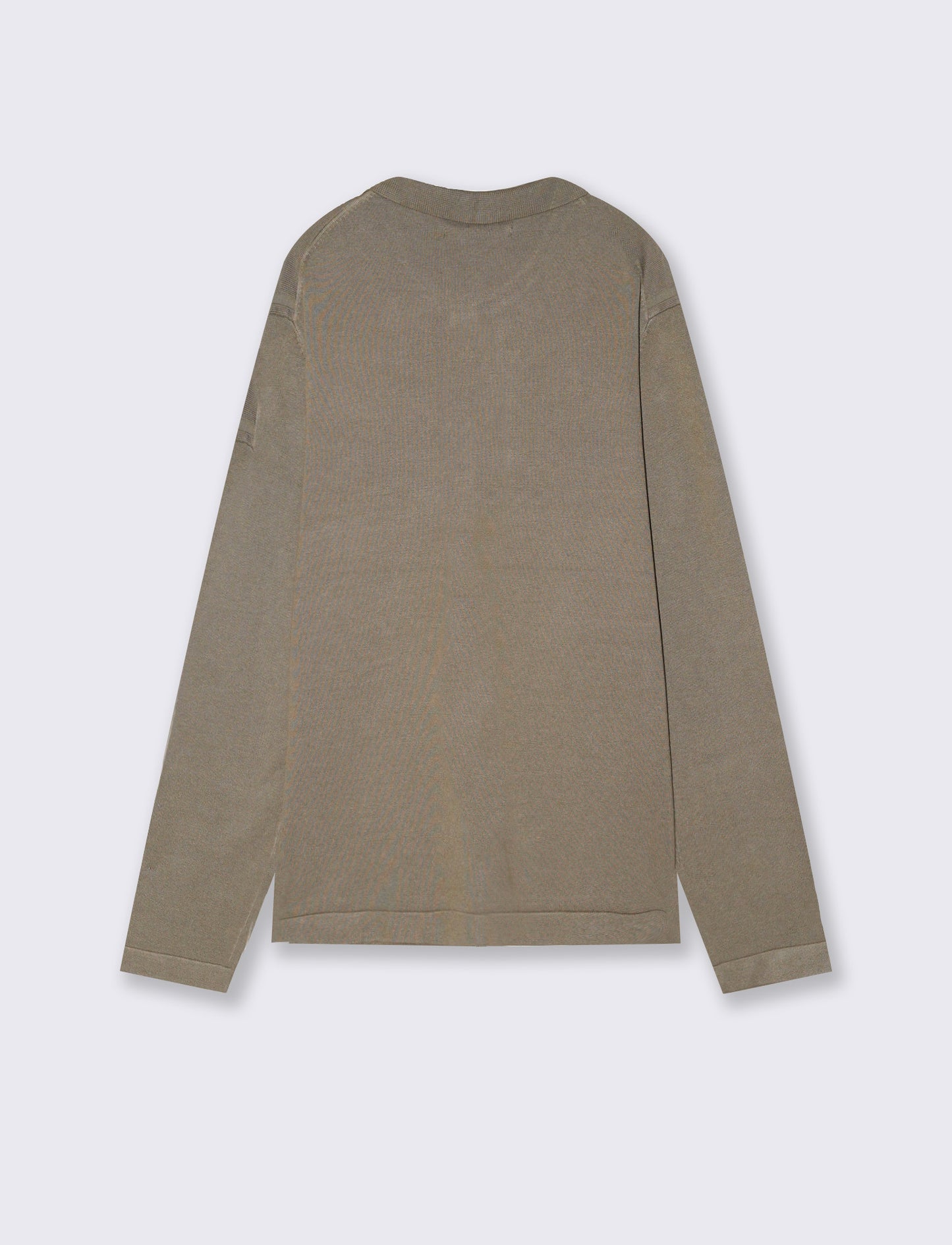 Viscose blend polo cardigan - Green
