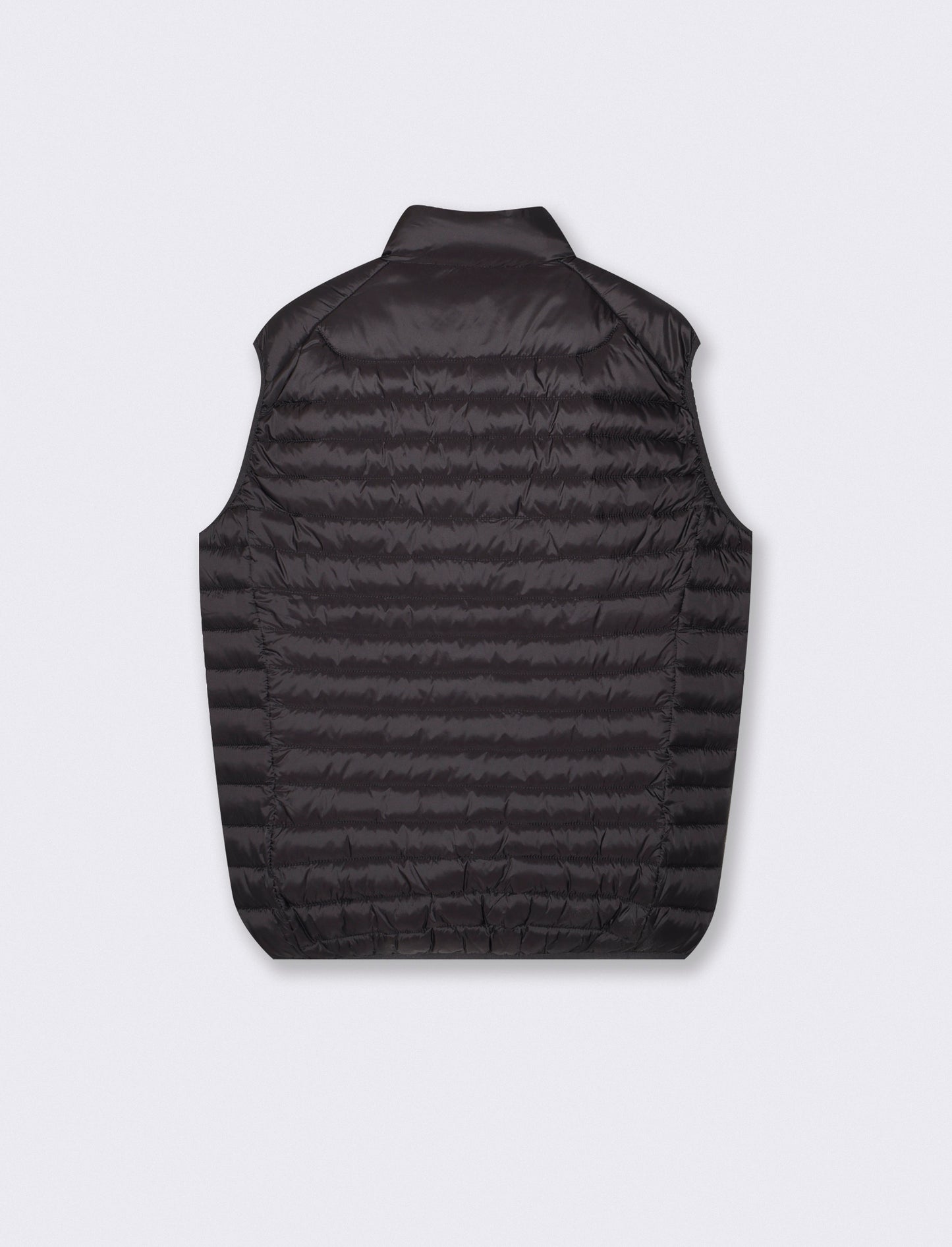 Giubbotto gilet piumino imbottito con cerniera - Nero