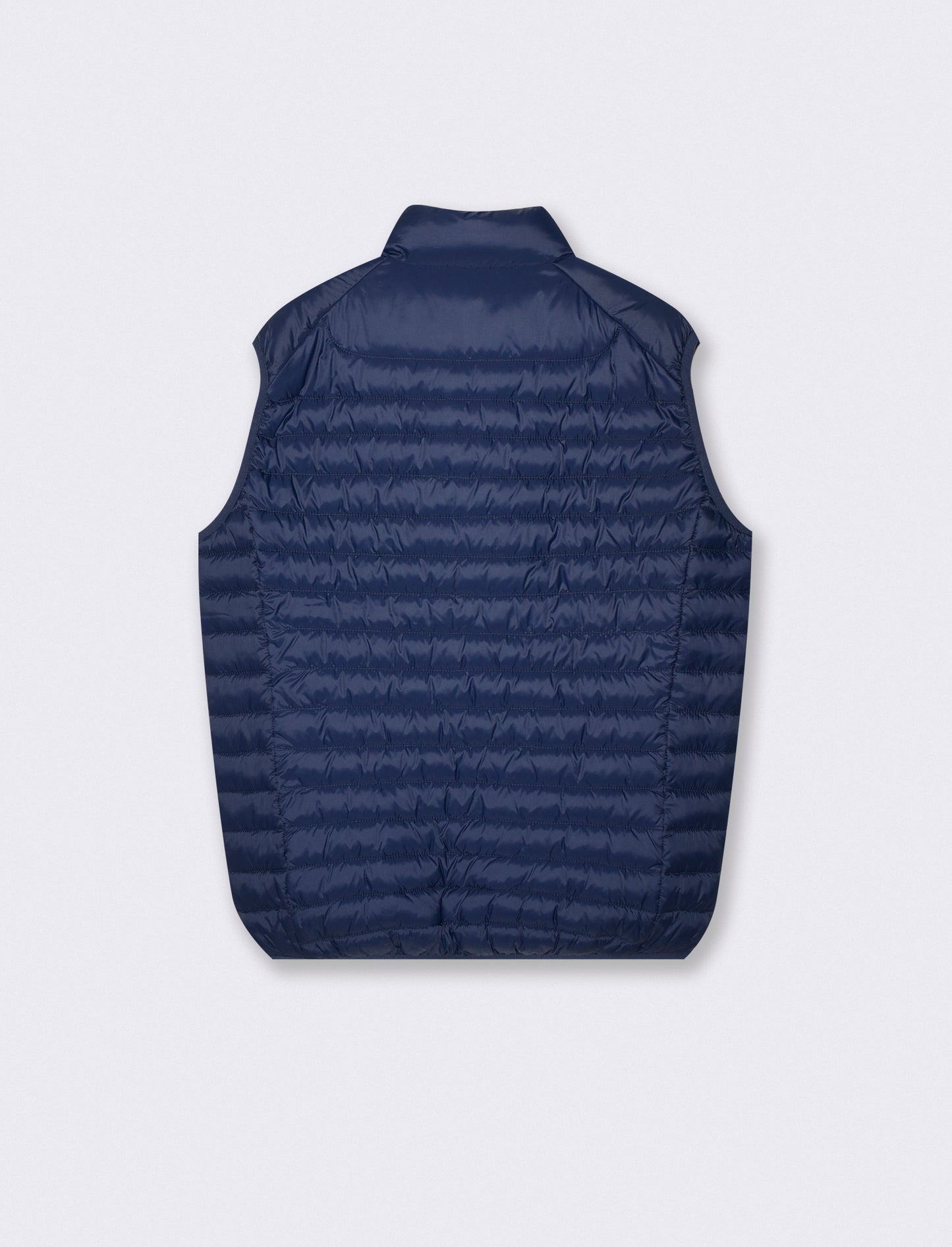 Giubbotto gilet piumino imbottito con cerniera - Blu