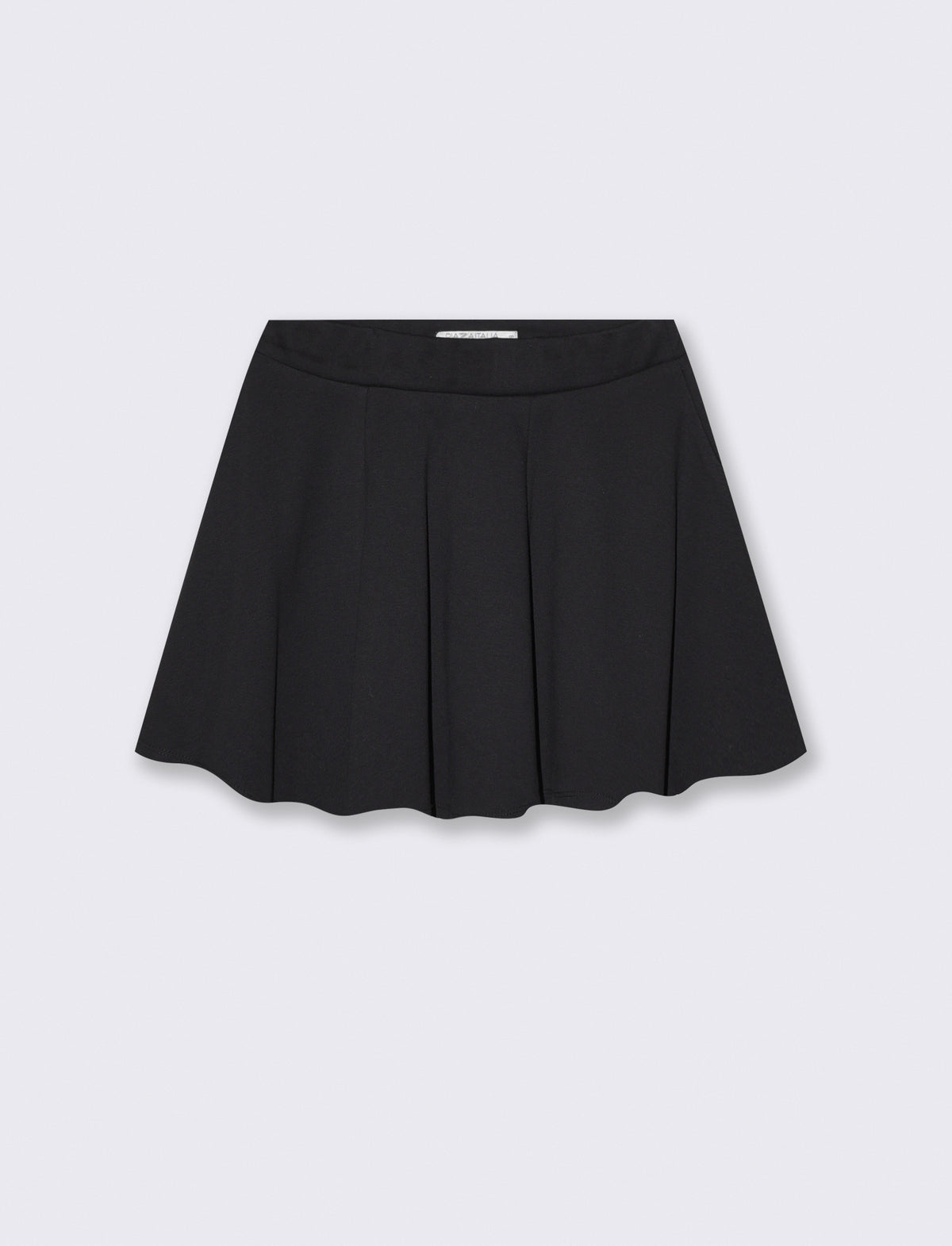 Skirt with elastic waist - Black