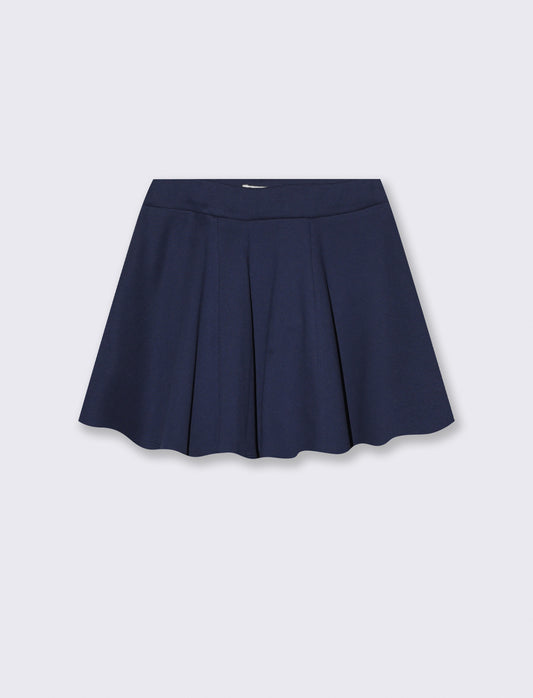 Skirt with elastic waist - Blue