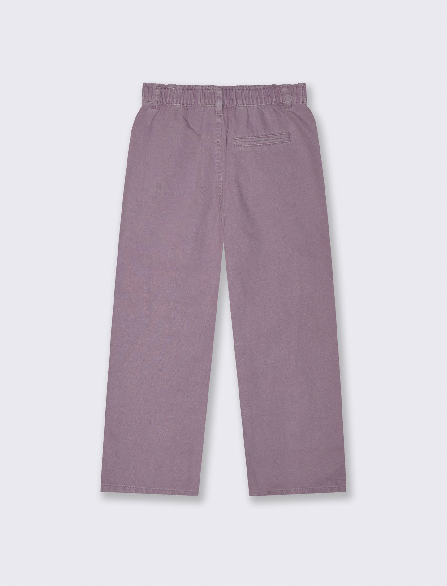 Wide cotton pants with pockets - Pink