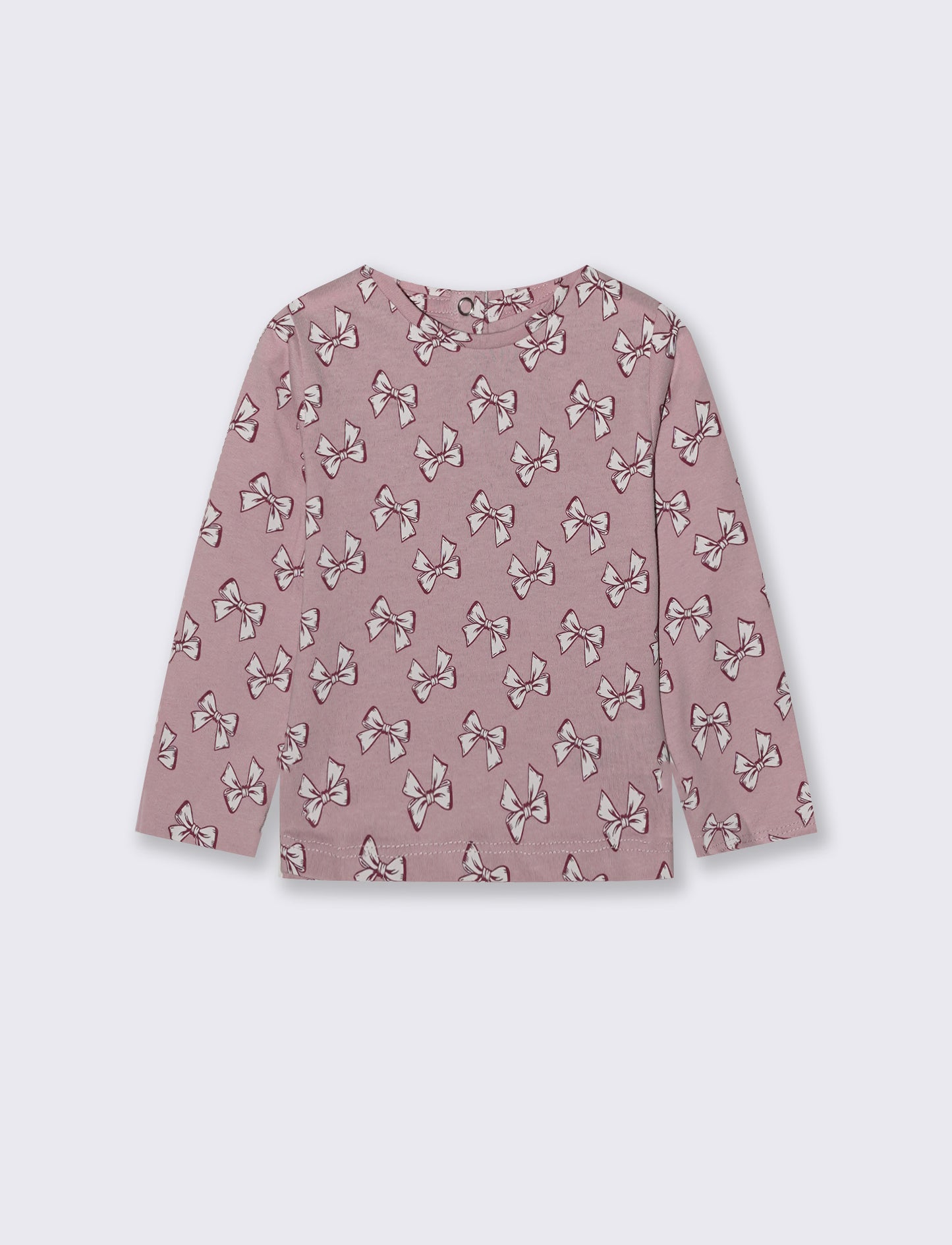 All-over print cotton T-shirt - Pink