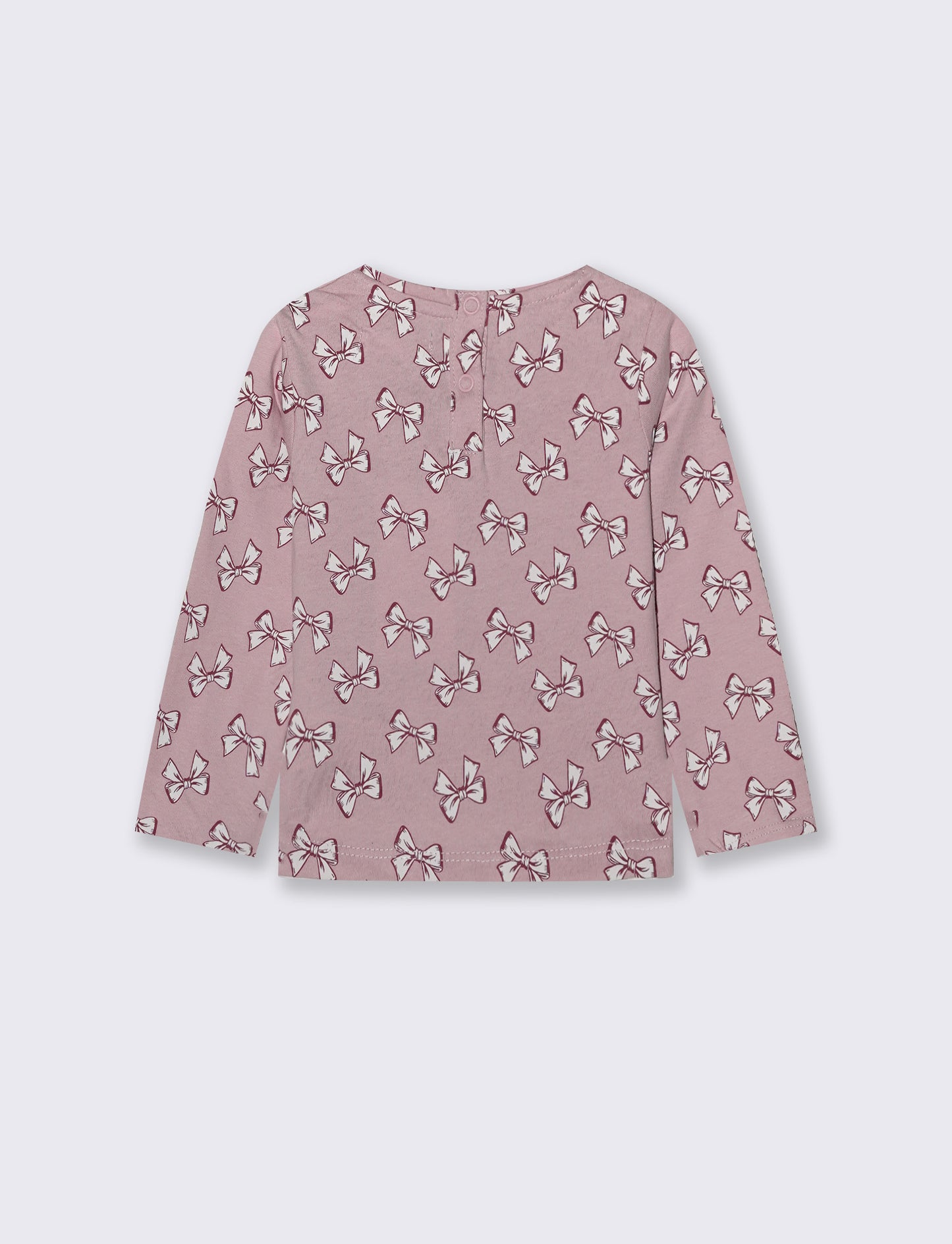 All-over print cotton T-shirt - Pink