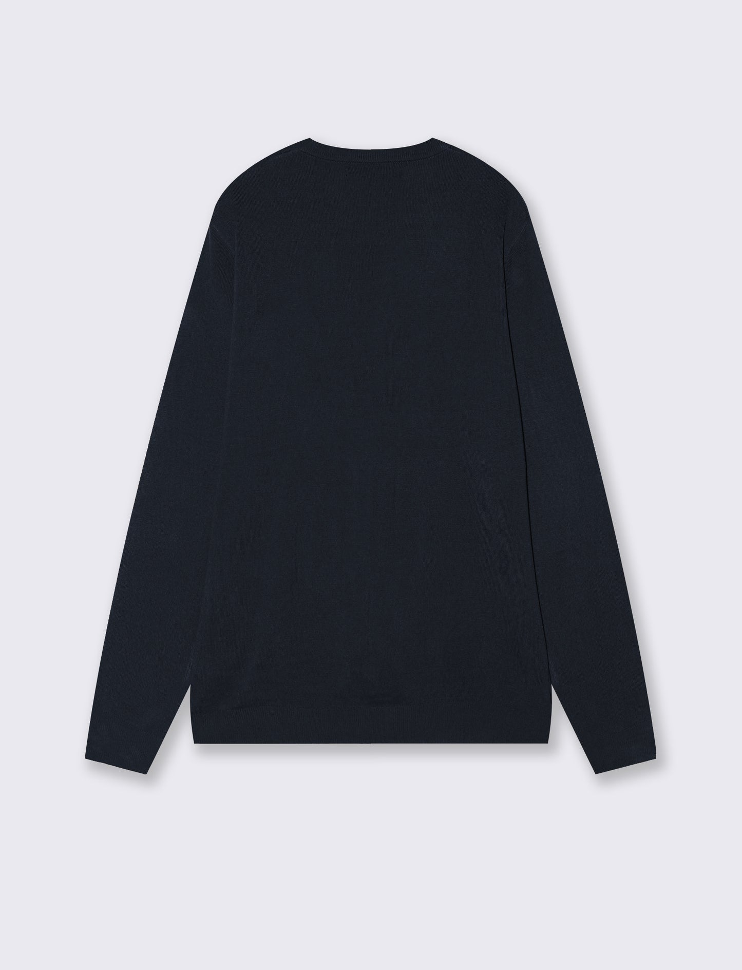 Maglia Girocollo Basic Regular Fit - Blu