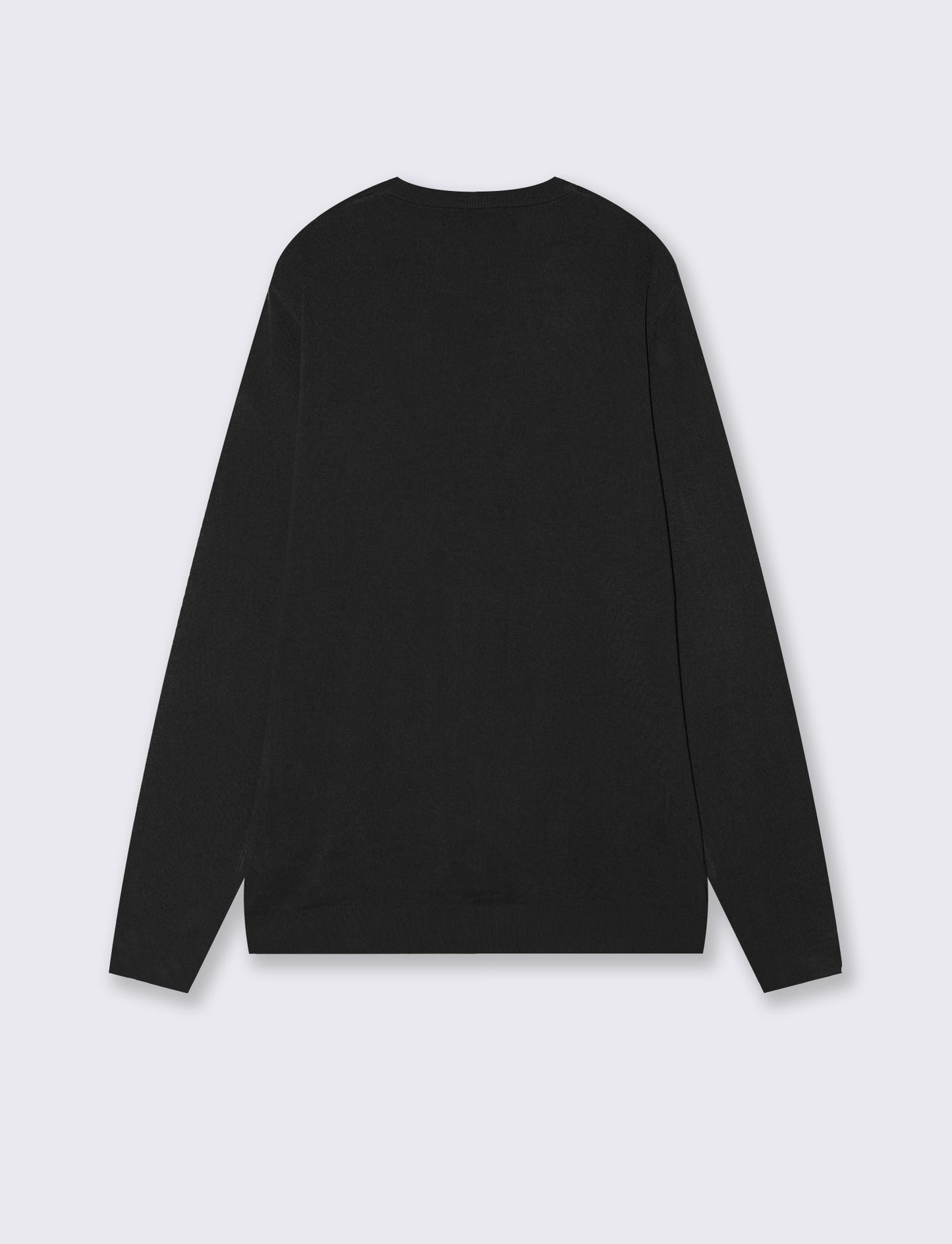 Maglia Girocollo Basic Regular Fit - Nero