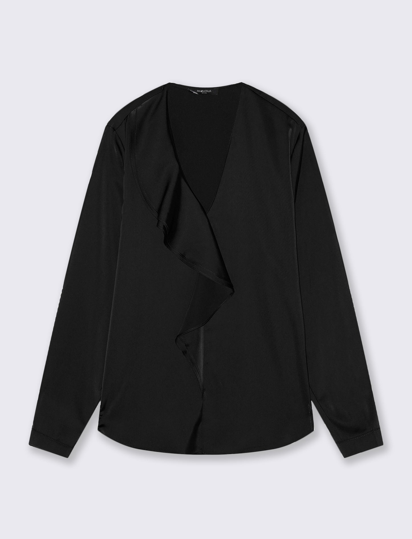 CASACCA CON ROUCHES - Nero