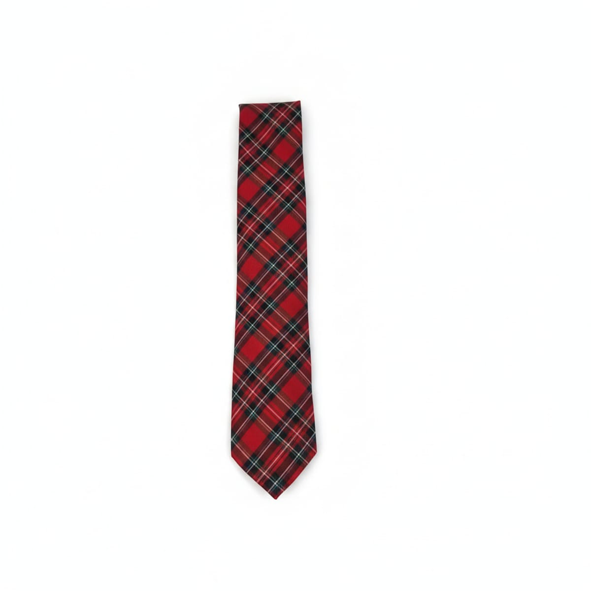 Cravatta 7,5 cm e papillon uomo Natale - Quadri