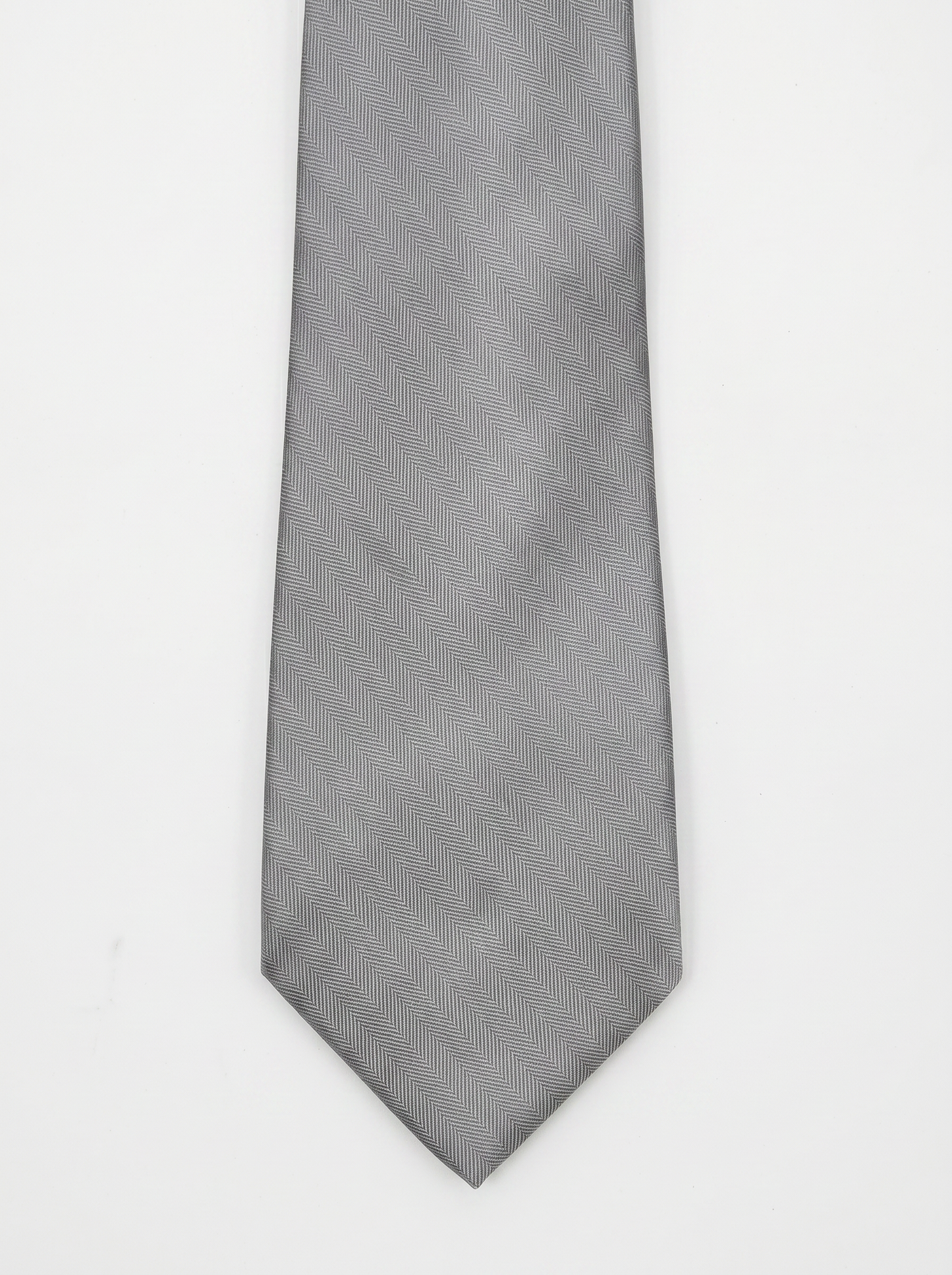Men's Ceremony Tie 8cm Elegant - Grey