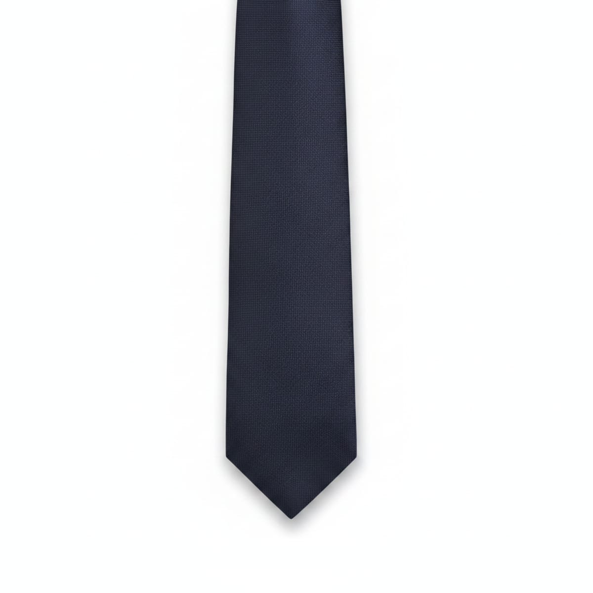 Cravatta cerimonia uomo 8cm elegante - Blu scuro