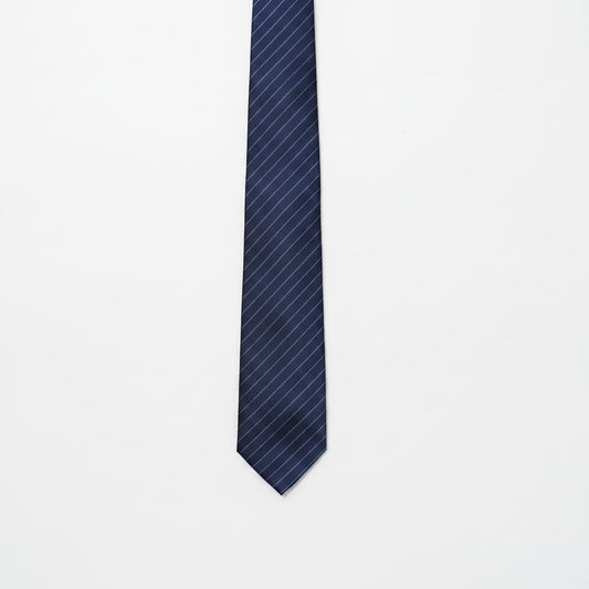 Cravatta cerimonia uomo 8cm elegante - Blu cina