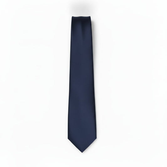 Smooth 8cm Tie for Elegant Men - Blue