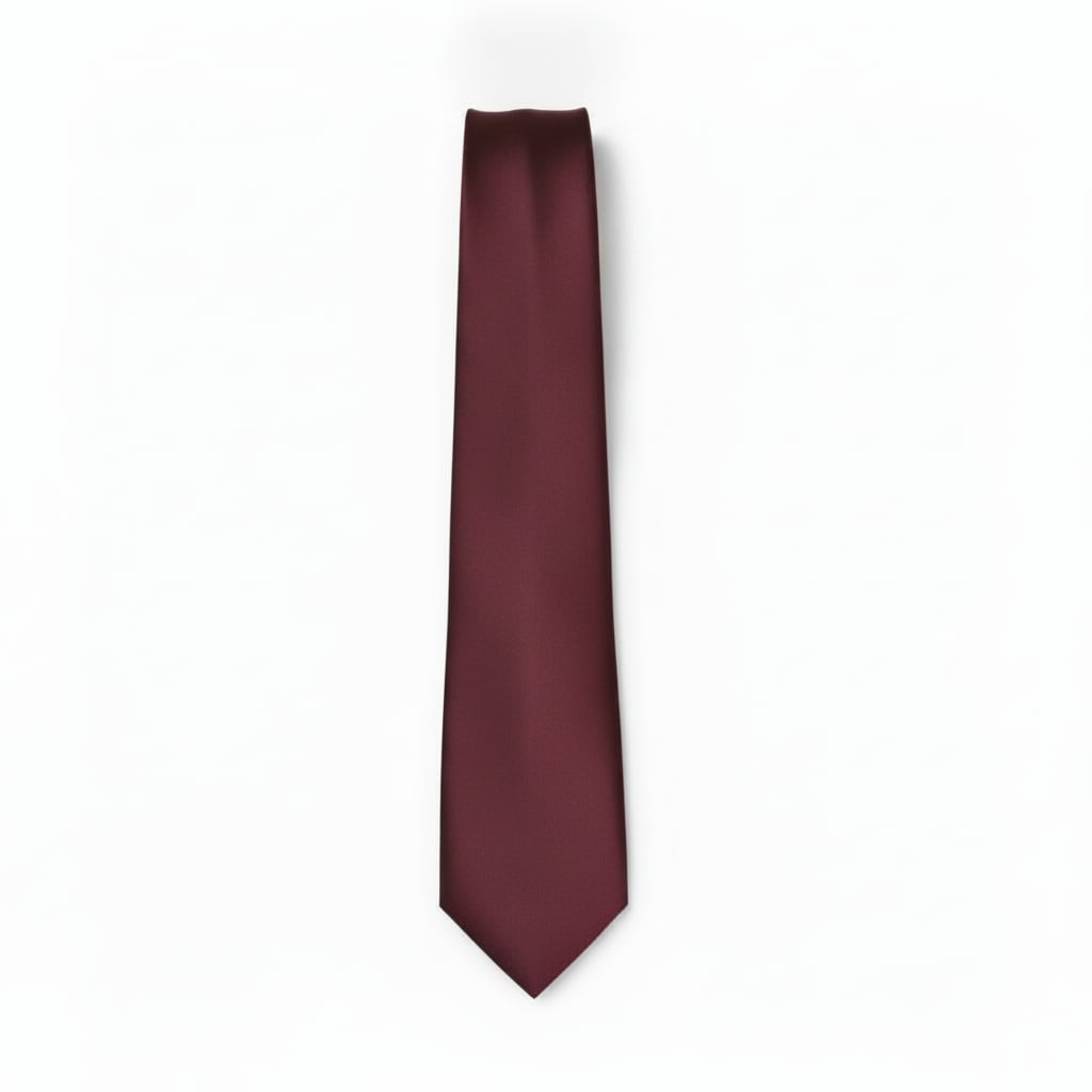 Cravatta liscia 8cm per uomo elegante - Viola