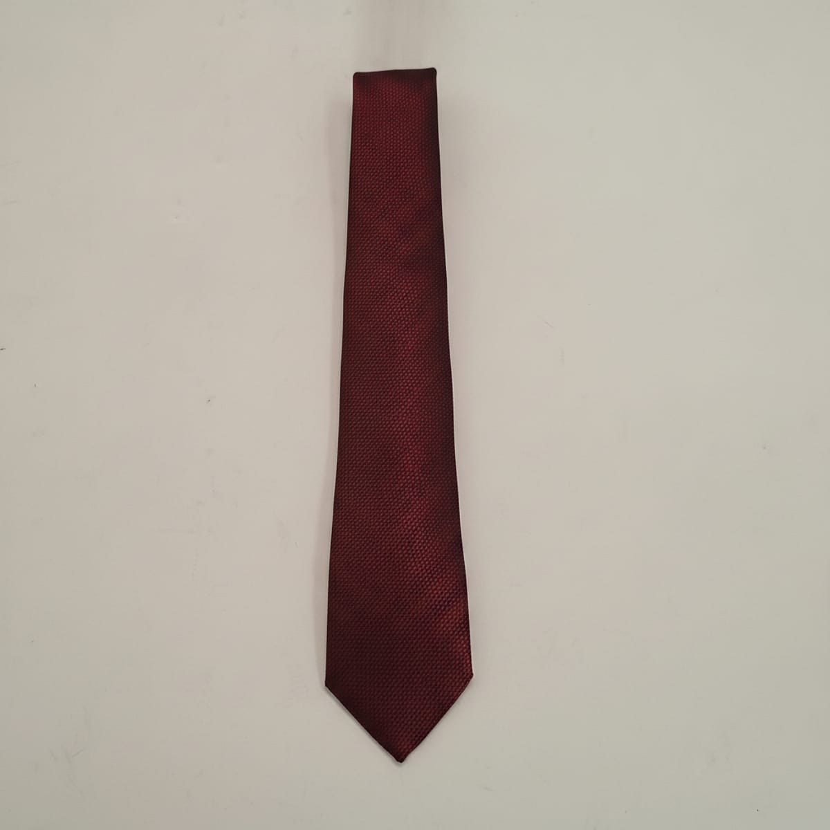 Cravatta e pochette uomo eleganti - Bordeaux