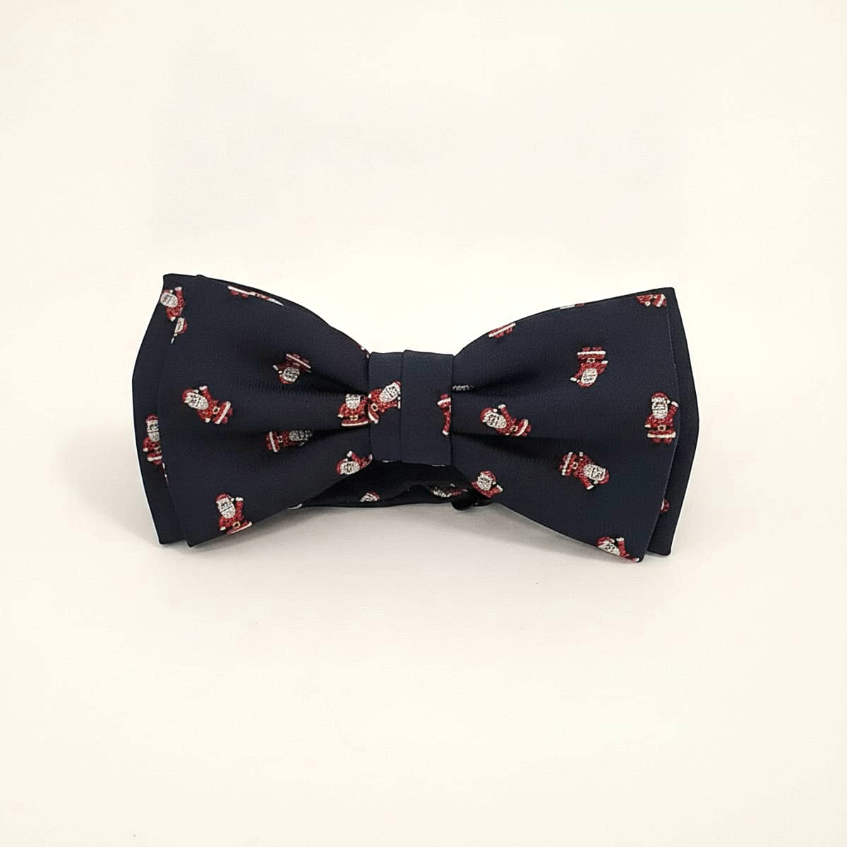 Velvet Christmas Bowtie for Kids - Blue