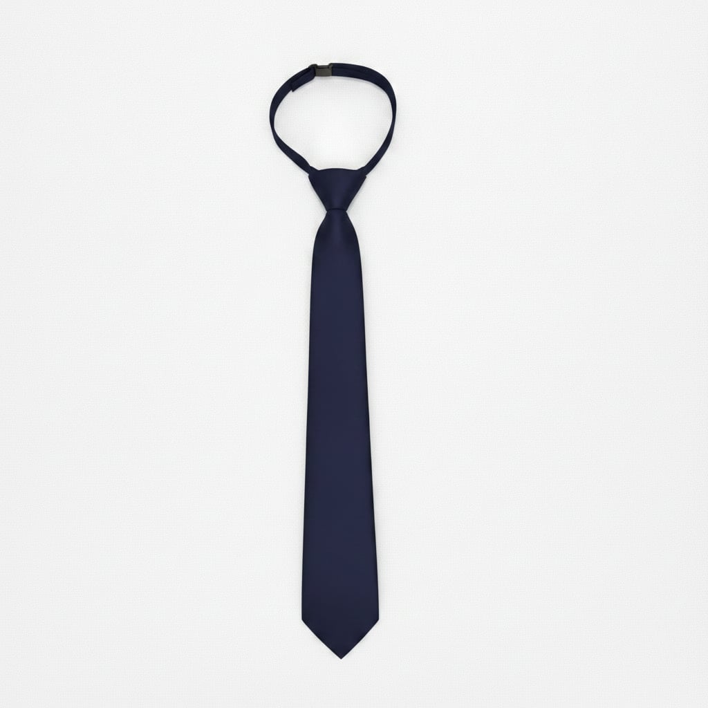Cravatta per bambini con nodo elegante - Blu navy